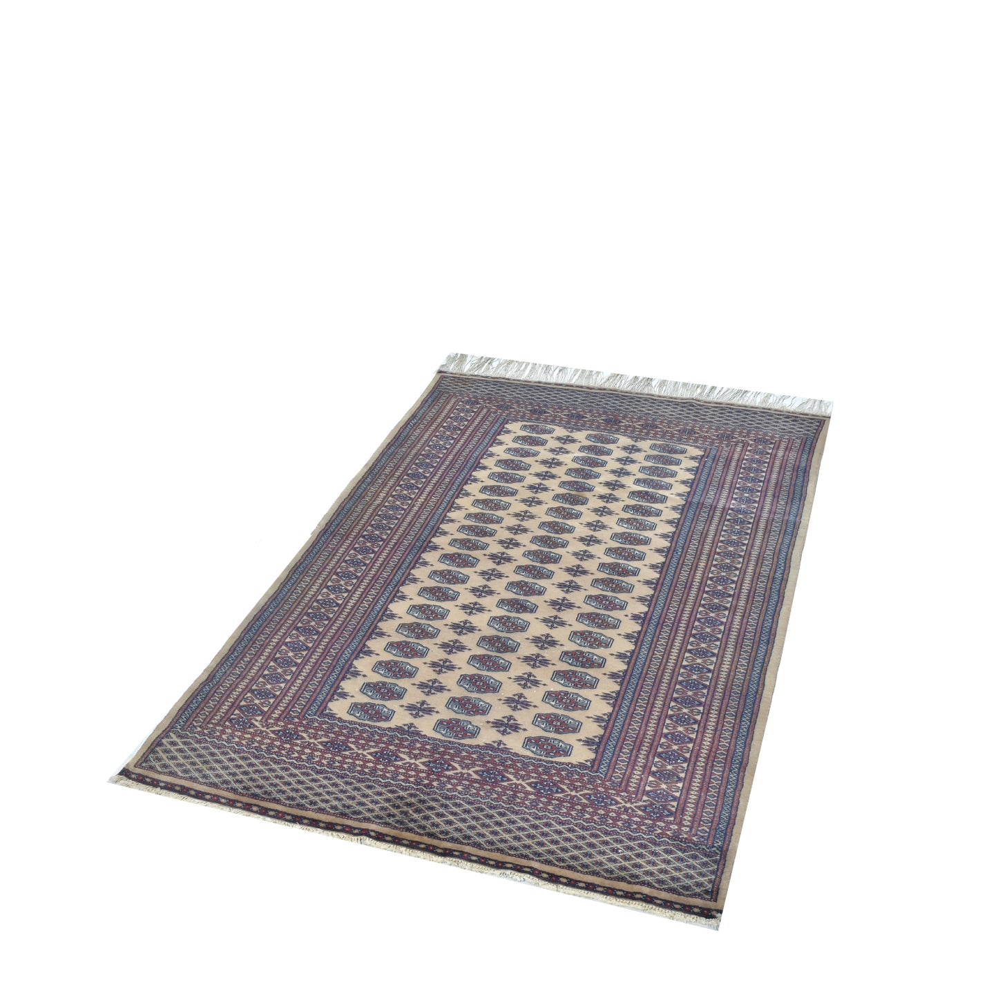 Tappeto Bukara Kashmir 190 X 125 Cm Patina