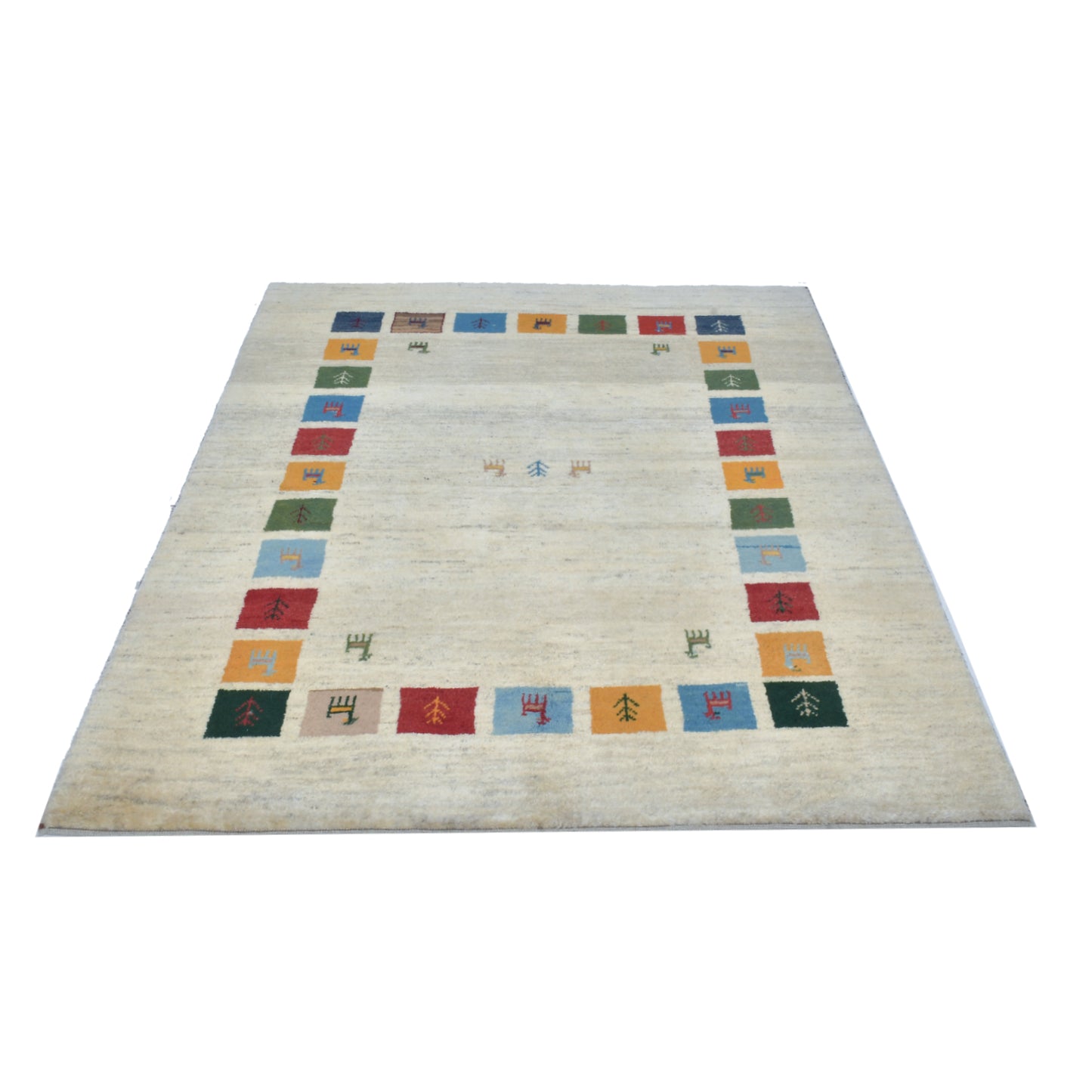 Tappeto Gabbeh Ghashgai 197 X 147 Cm