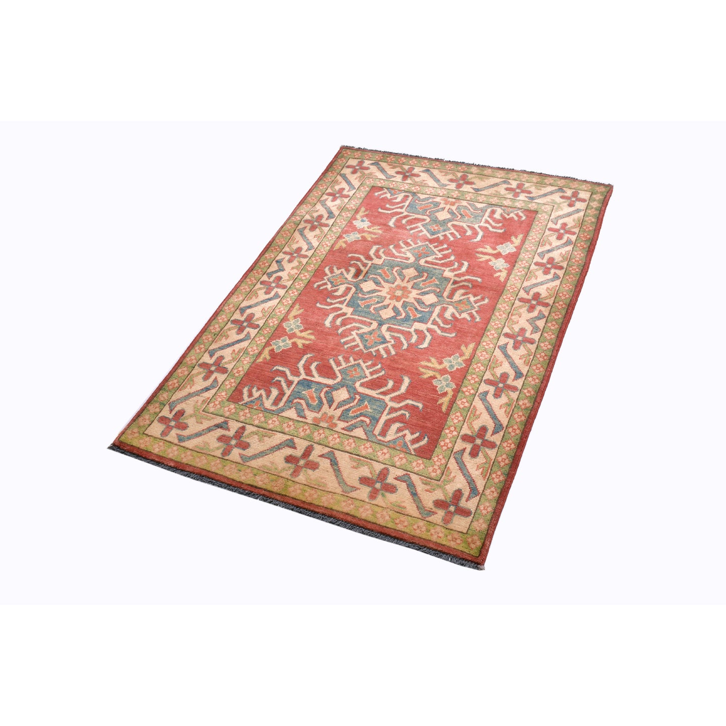 Tappeto Kazak 144 X 94 Cm