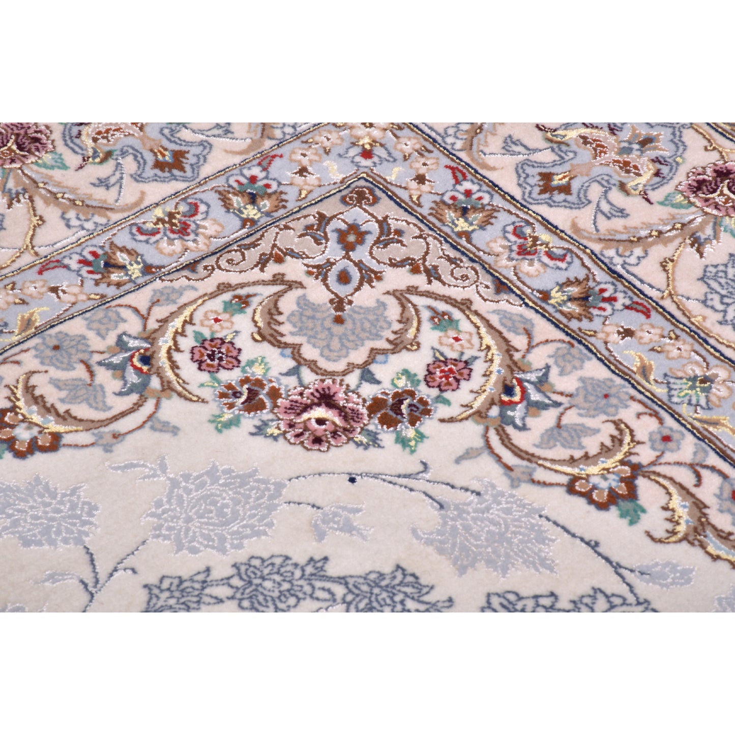 Tappeto Isfahan firmato Mansuri 180 X 111 cm