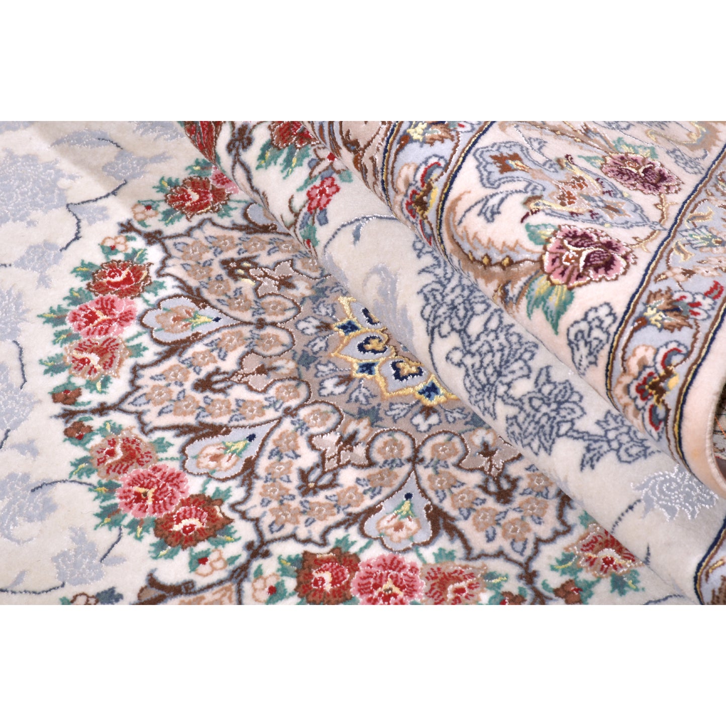 Tappeto Isfahan firmato Mansuri 180 X 111 cm