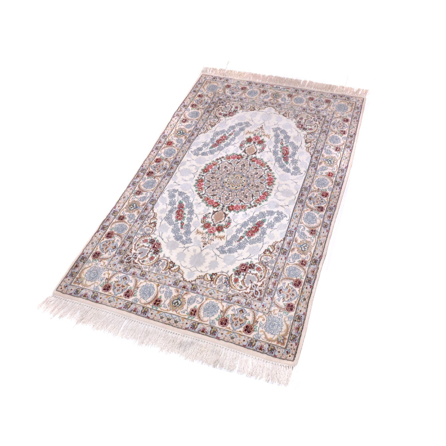 Tappeto Isfahan firmato Mansuri 180 X 111 cm