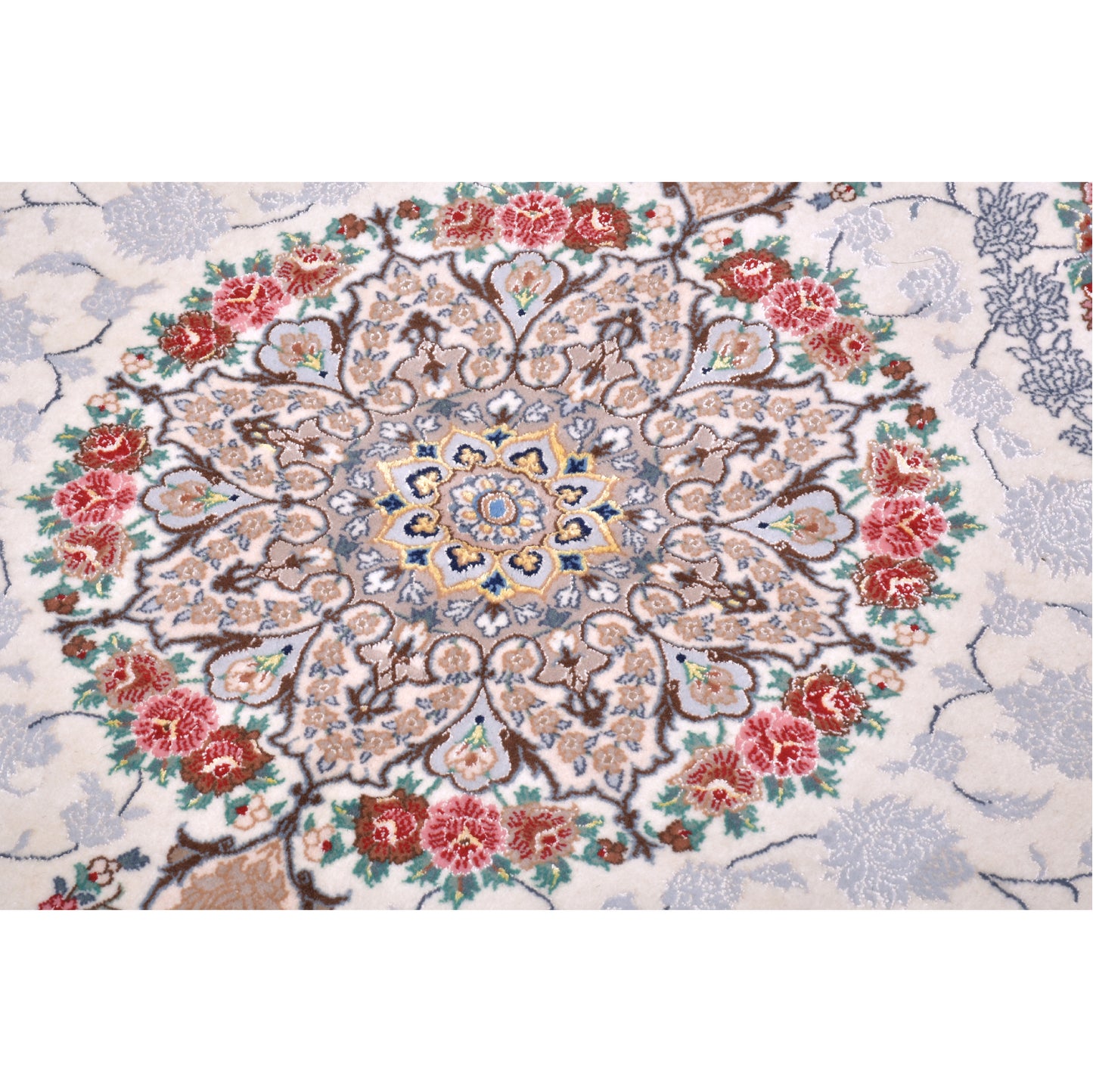 Tappeto Isfahan firmato Mansuri 180 X 111 cm
