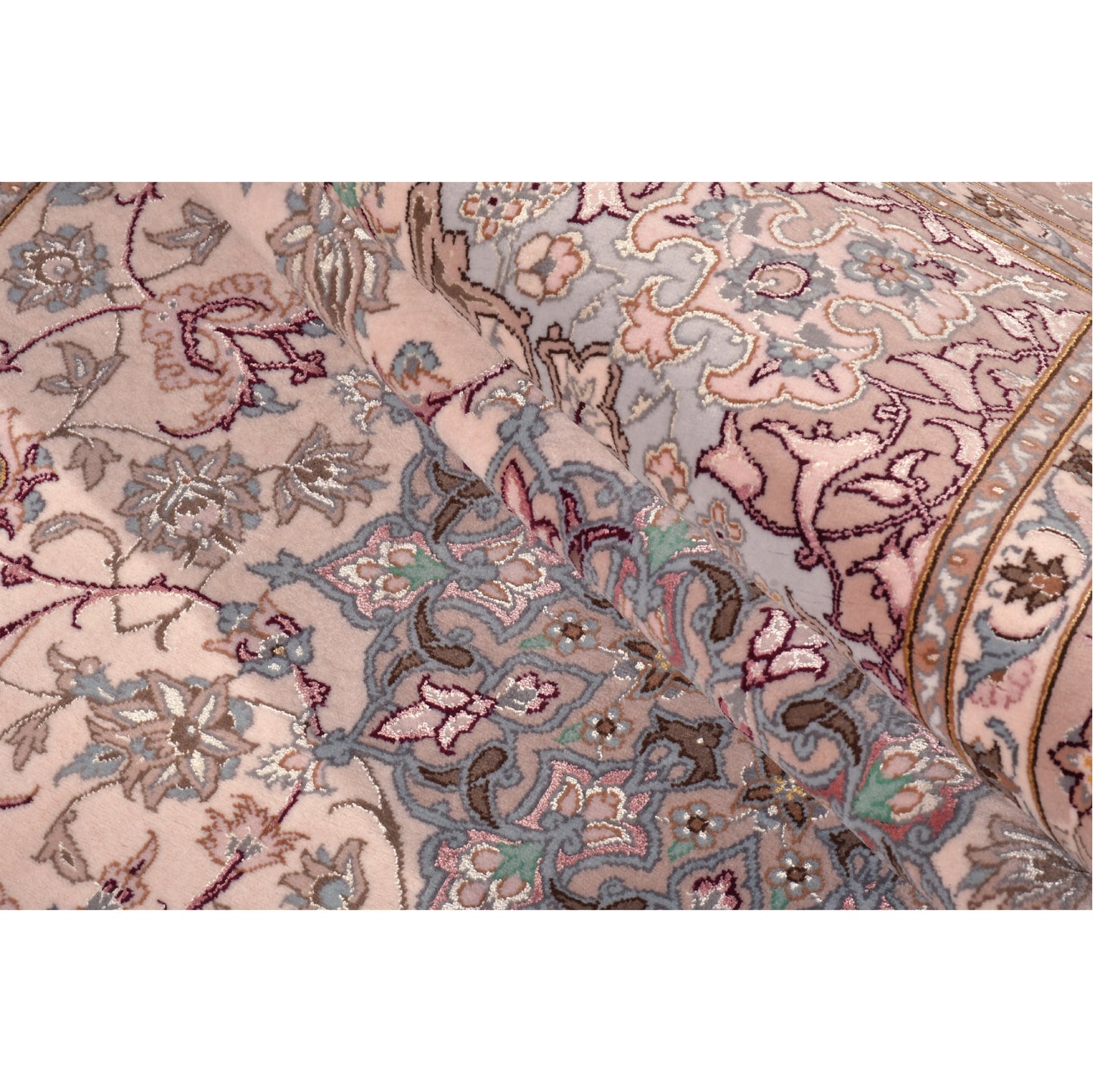 Tappeto Isfahan firmato ali maleki 216 X 143 cm
