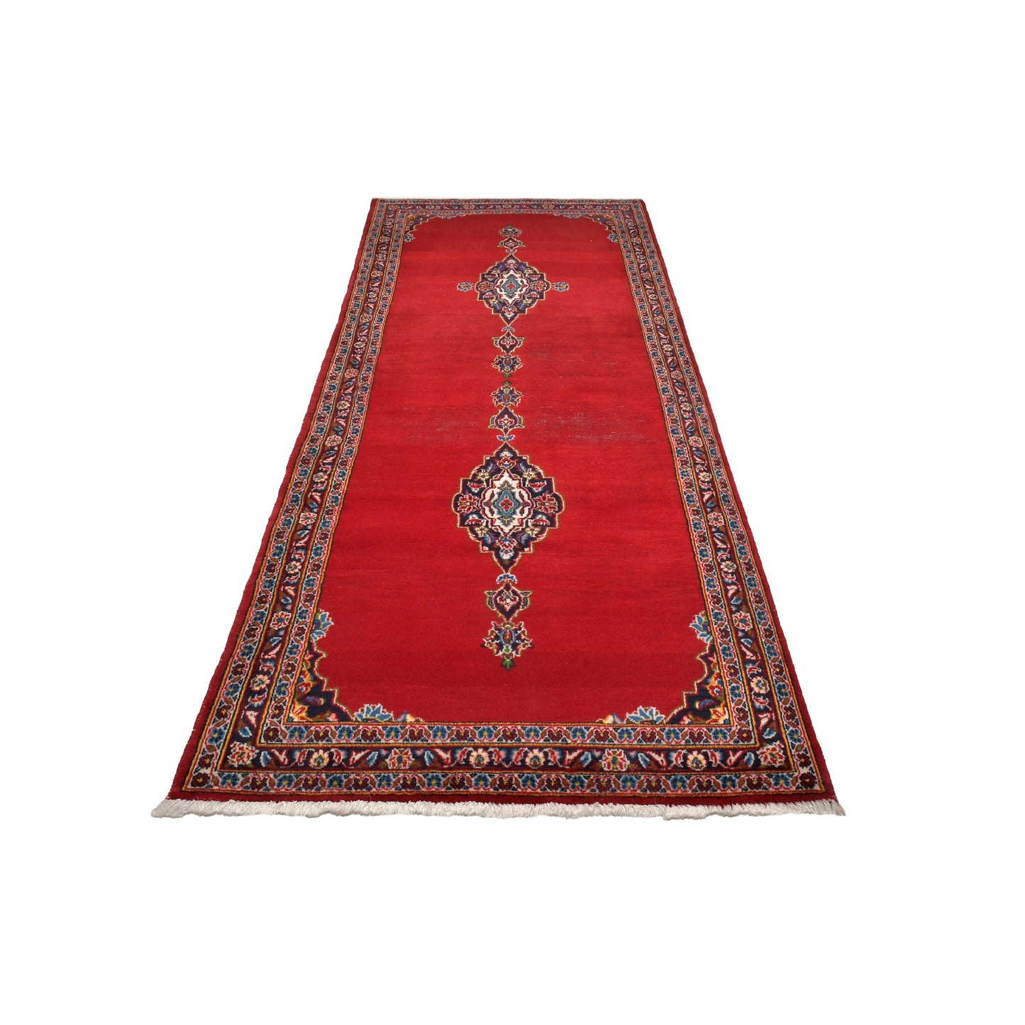 Tappeto Kashan 280 X 101 Cm Patina