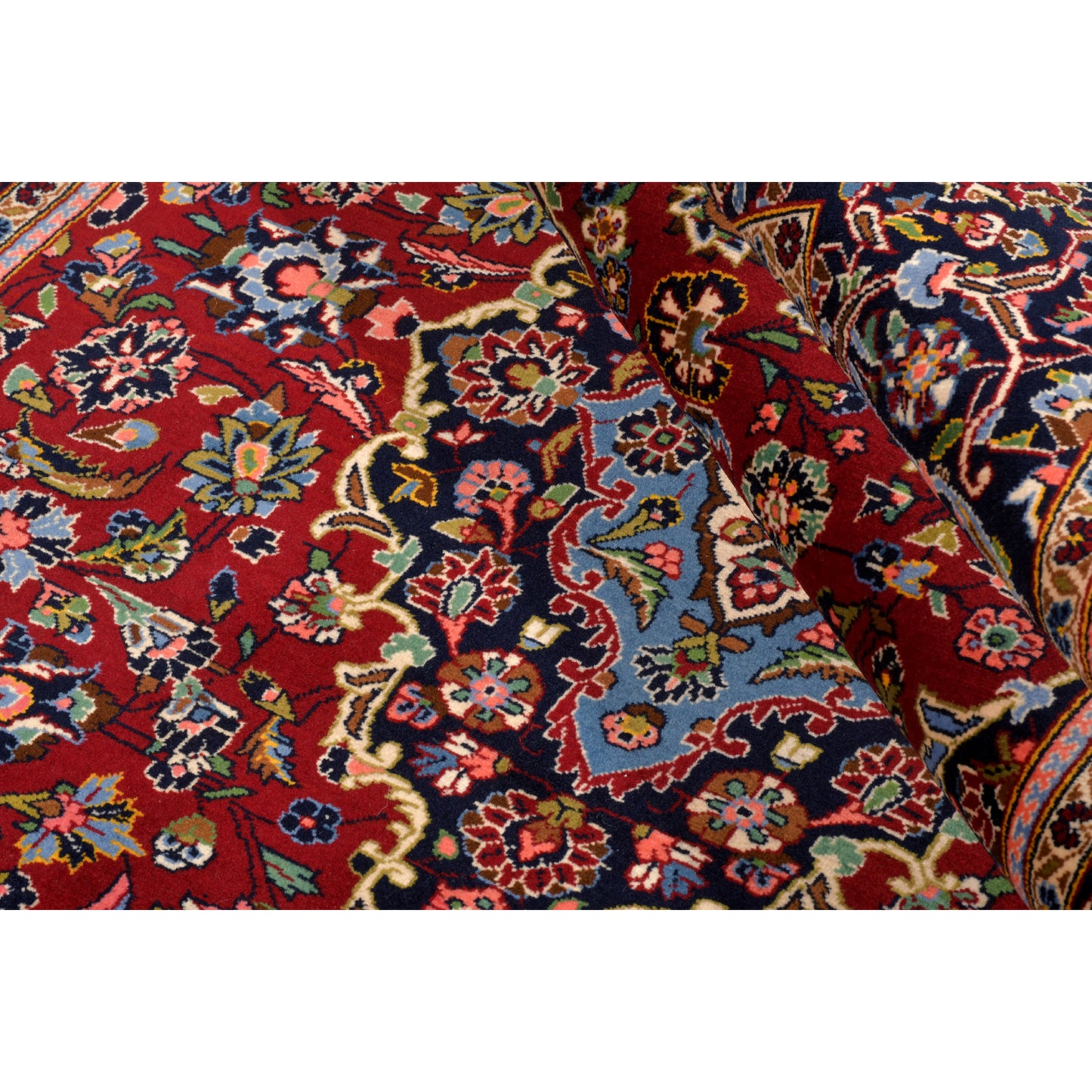 Tappeto Kashan Vecchio 208 X 138 Cm