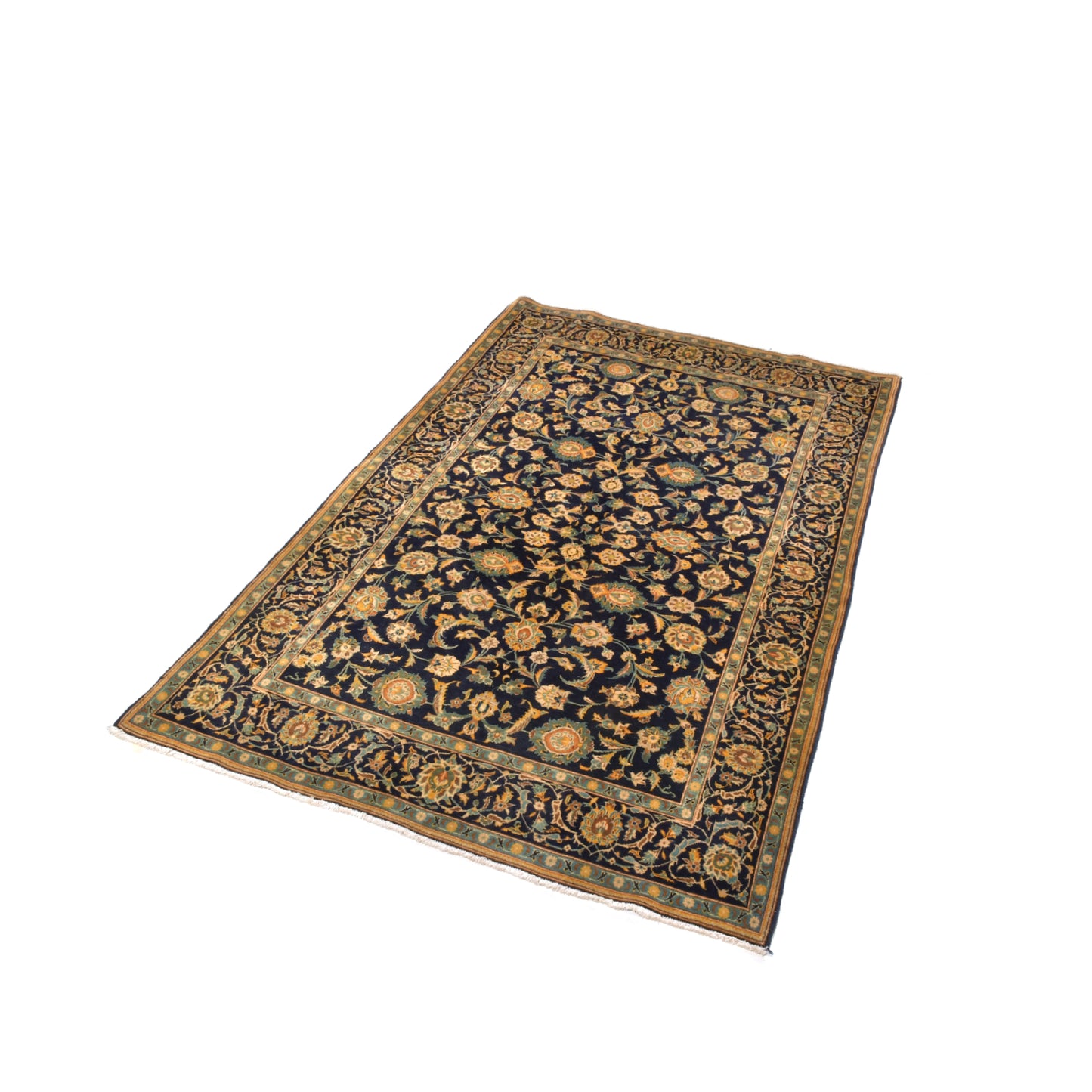 Tappeto Kashan 218 x 130 Cm