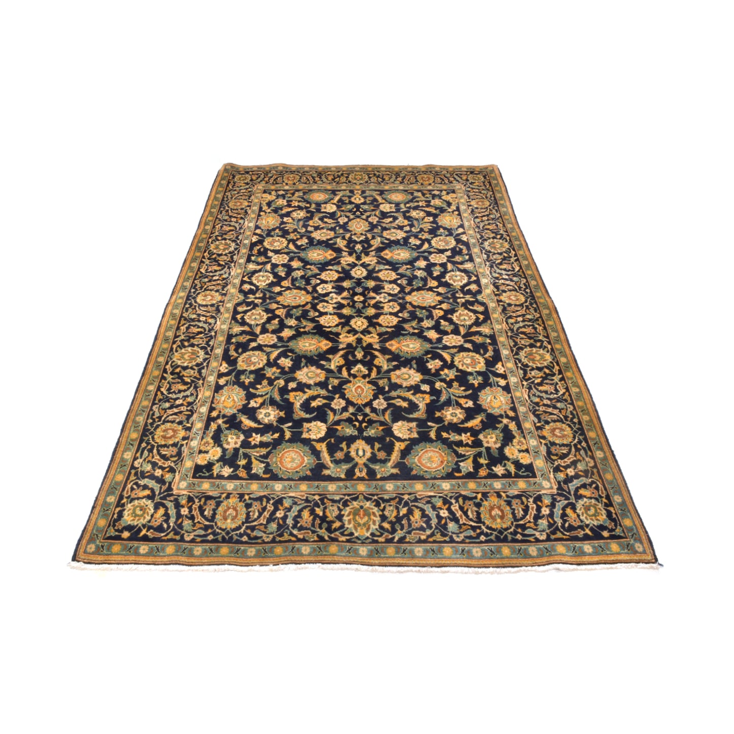 Tappeto Kashan 218 x 130 Cm