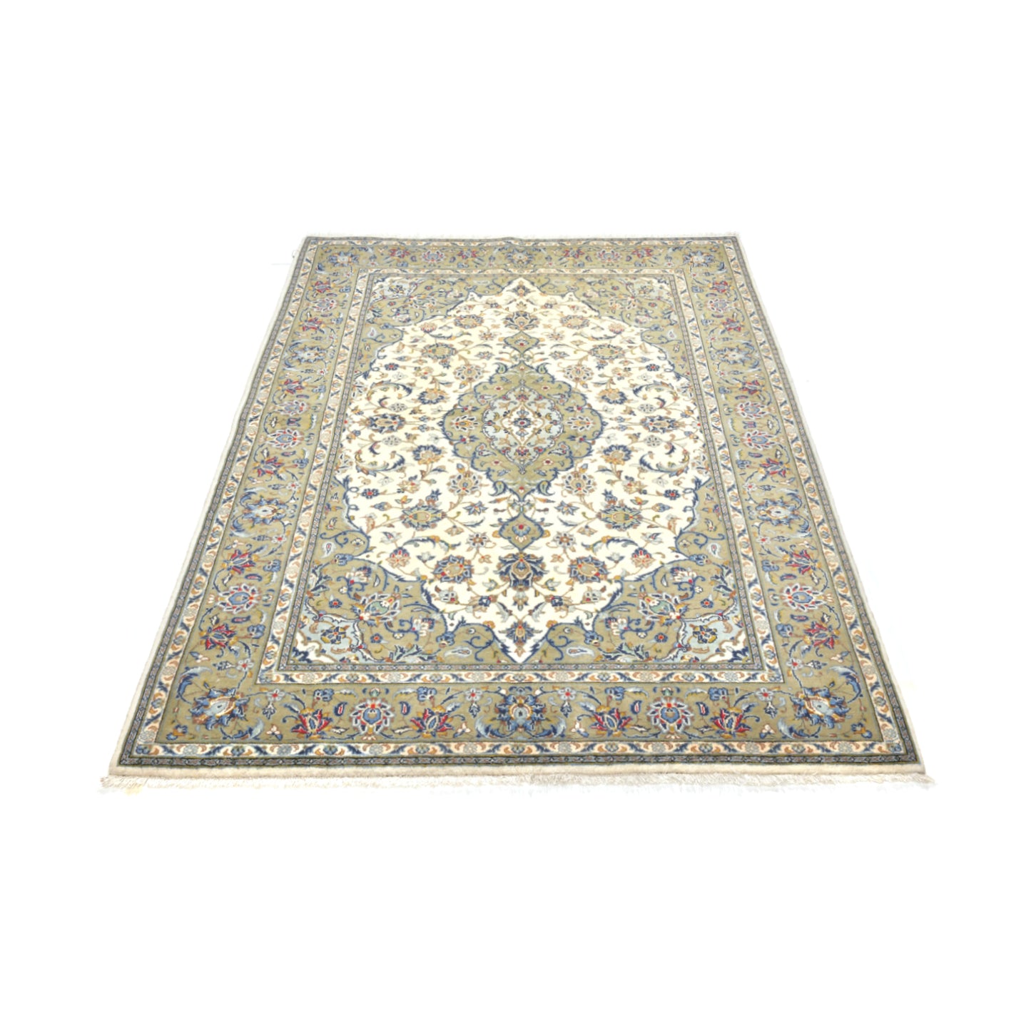 Tappeto Kashan 213 x 142 Cm