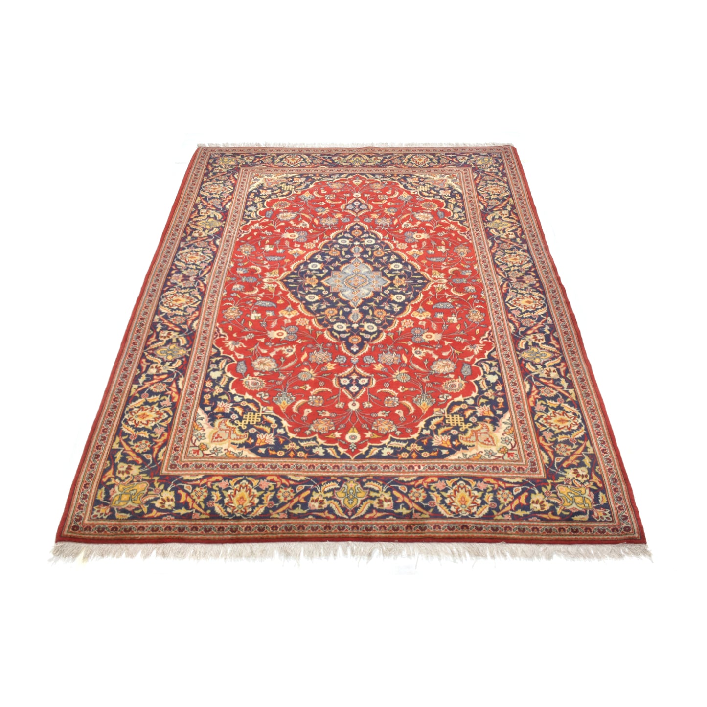 Tappeto Kashan 215 x 149 Cm