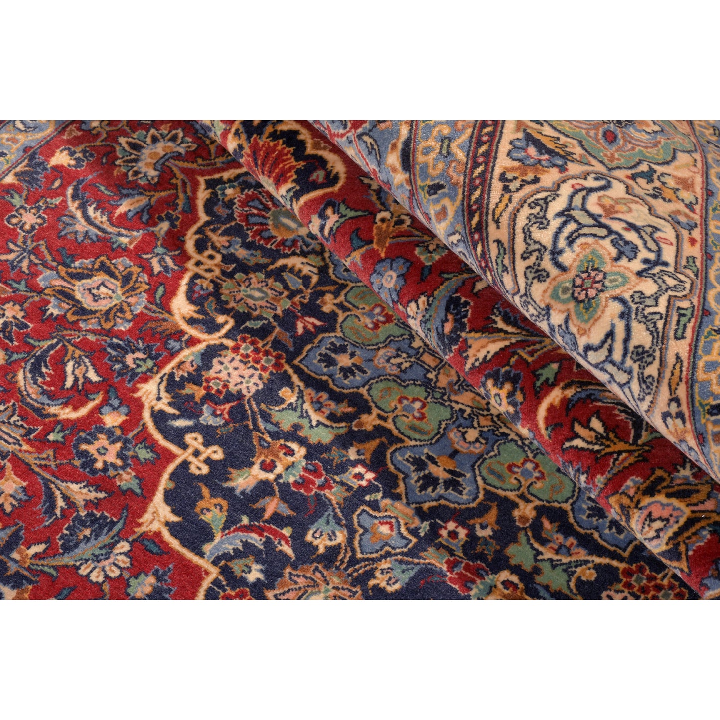 Tappeto Kashan 214 x 145 Cm