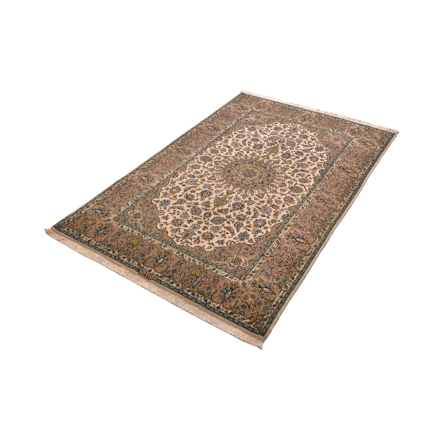Tappeto Kashan 225 X 142 Cm