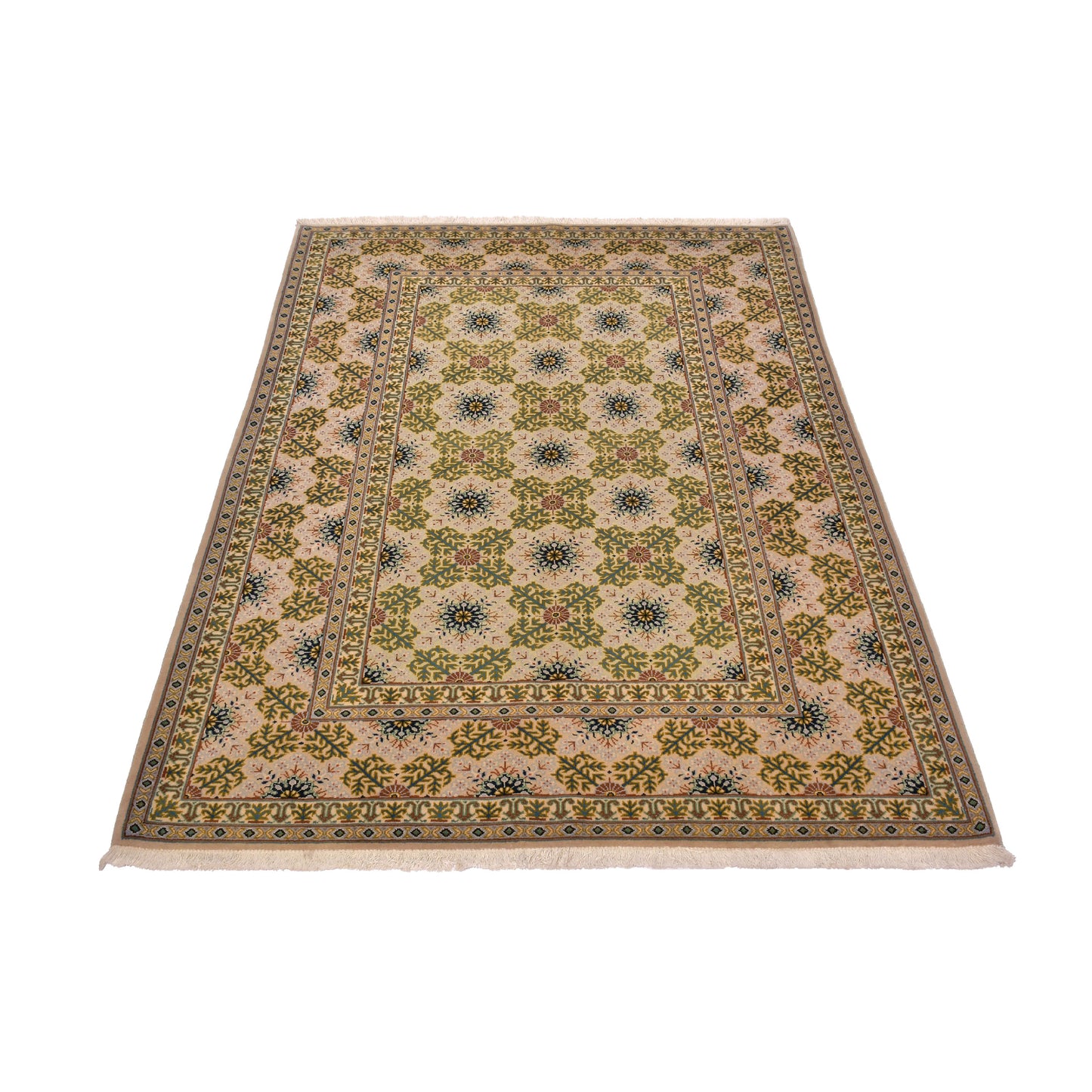 Tappeto Kashan 214 X 136 Cm