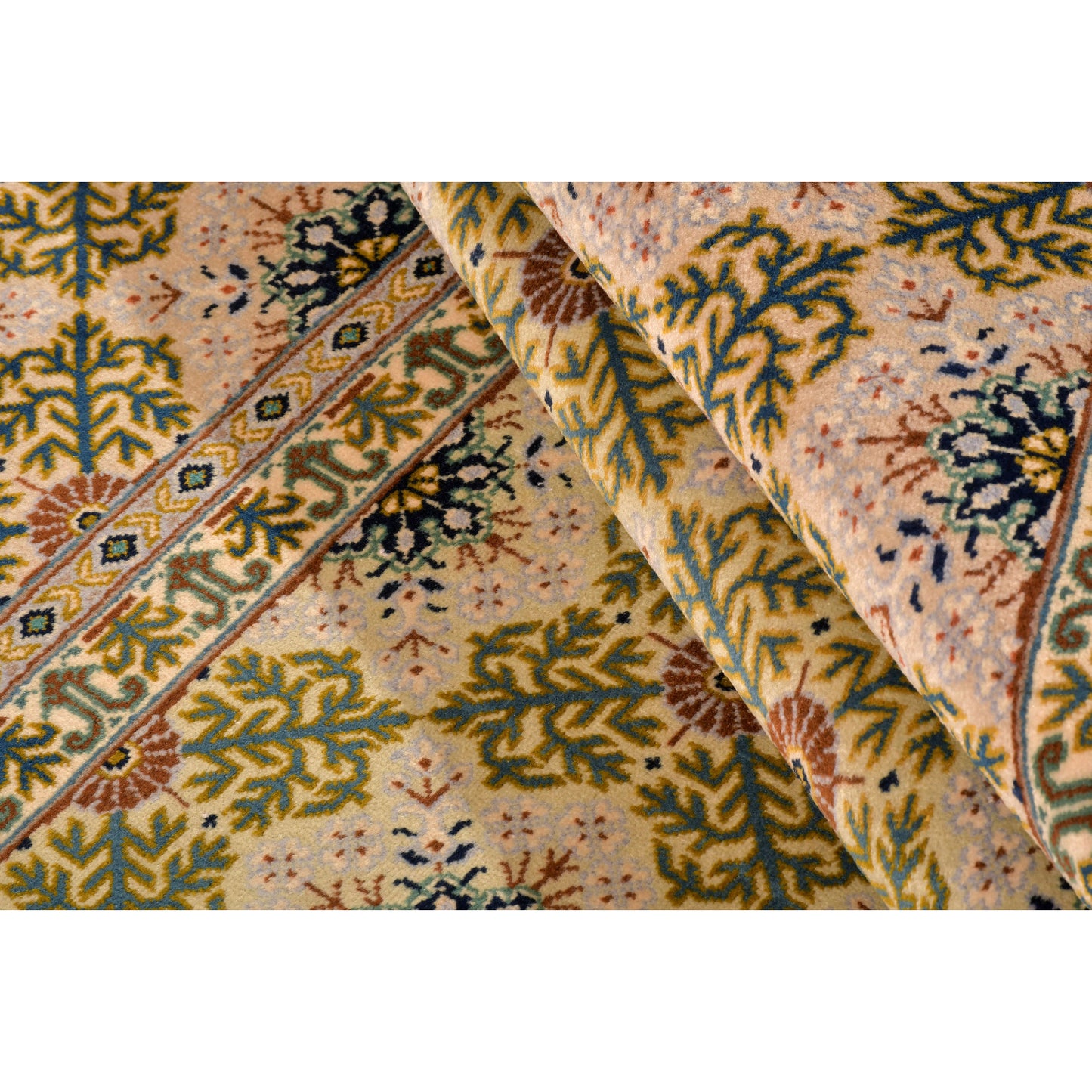 Tappeto Kashan 214 X 136 Cm