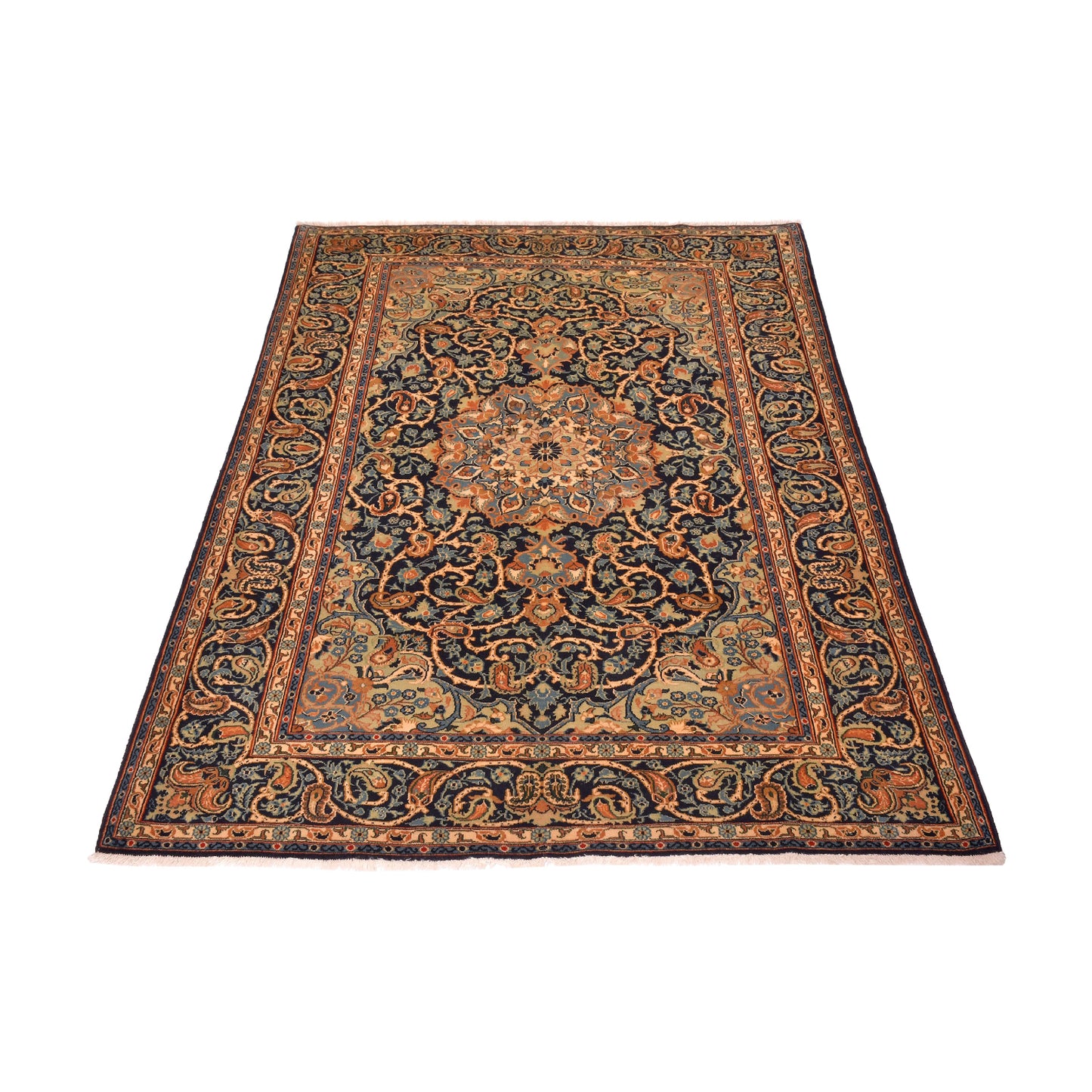 Tappeto Kashan 213 X 135 Cm