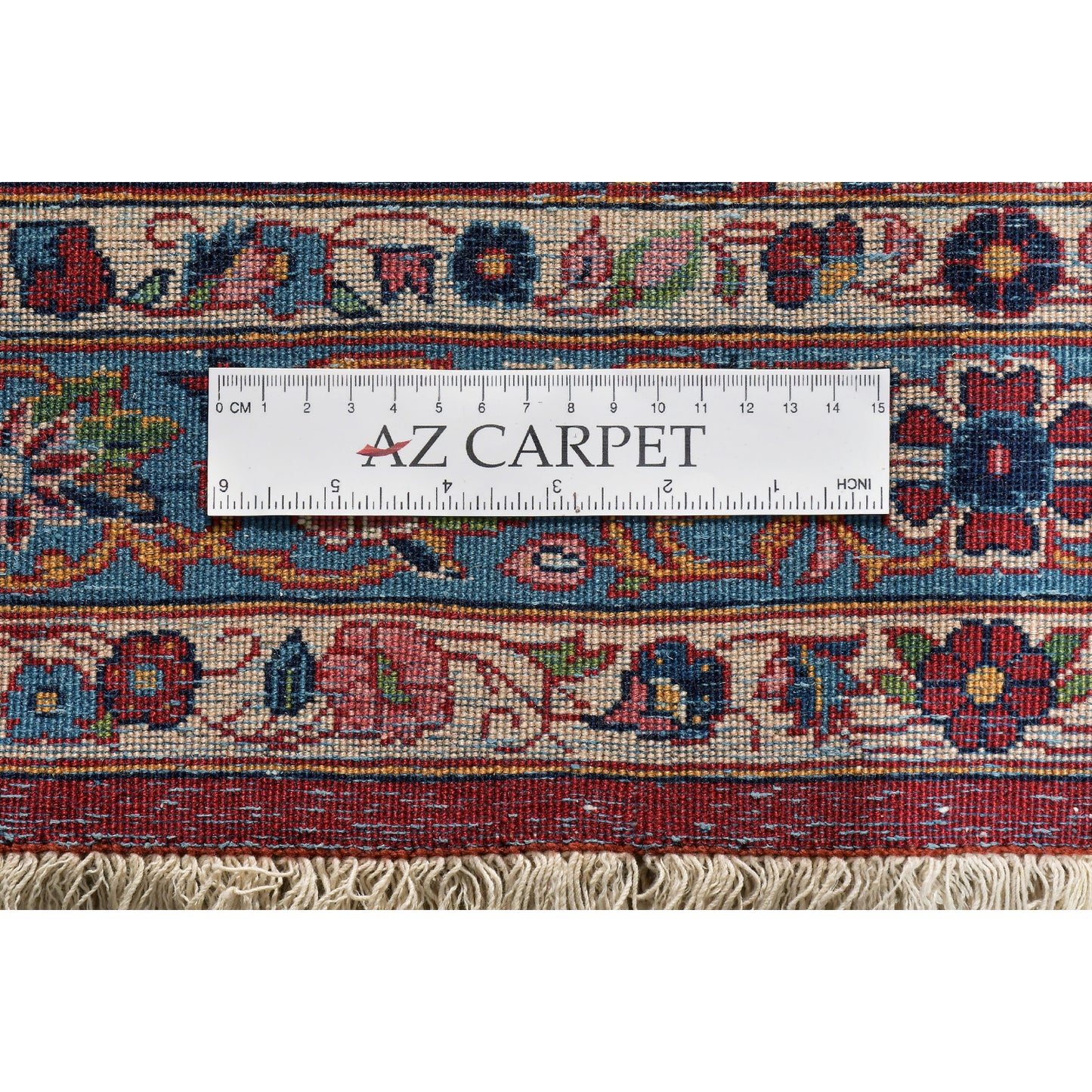 Tappeto Kashan Manchester Antico 410 x 302 Cm