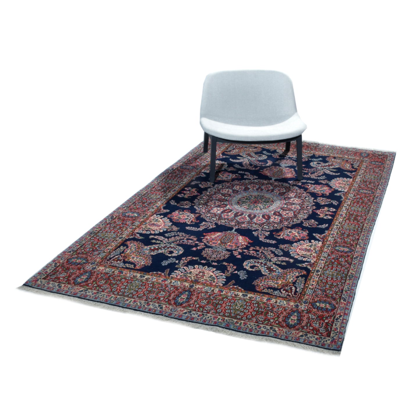 Tappeto Kerman Fine 253 X 153 Cm