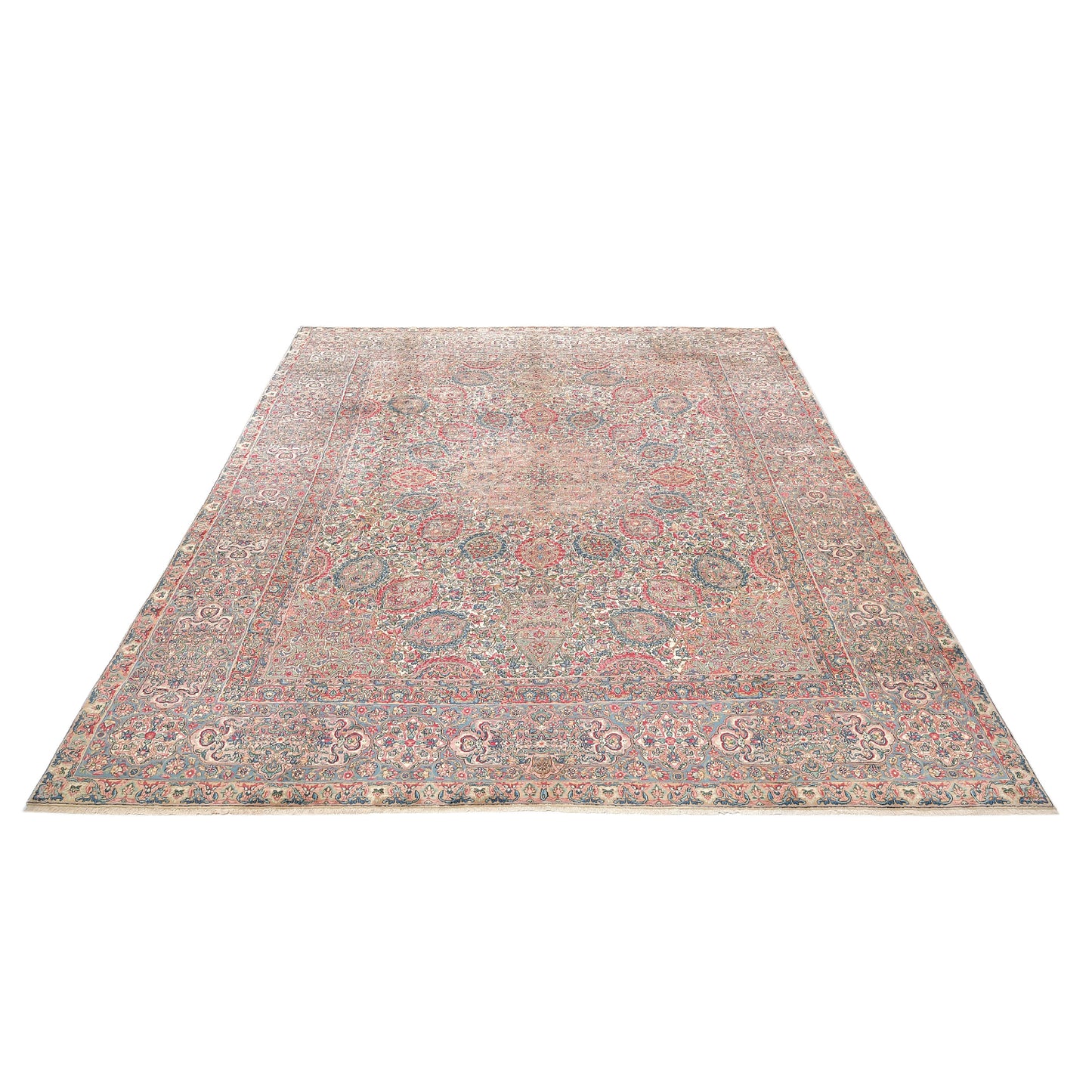 Tappeto Kerman Antico 444 x 350 Cm