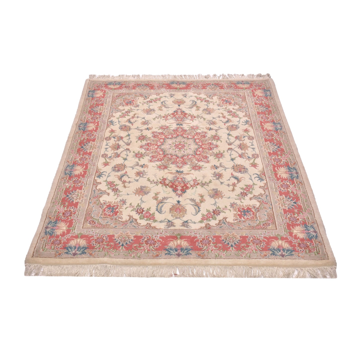 Tappeto Mashad Tabriz Design 194 X 151  cm