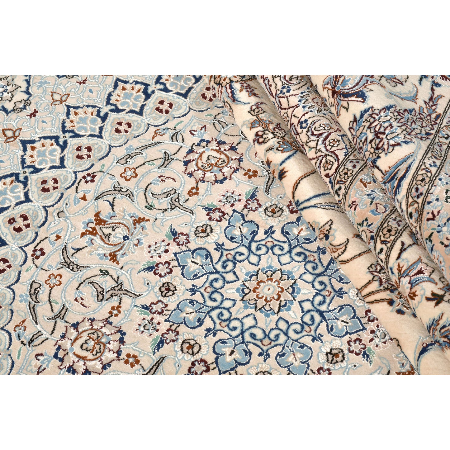 Tappeto Nain extrafine 4 Fili Firmato Mohammadi 367 X 266 cm