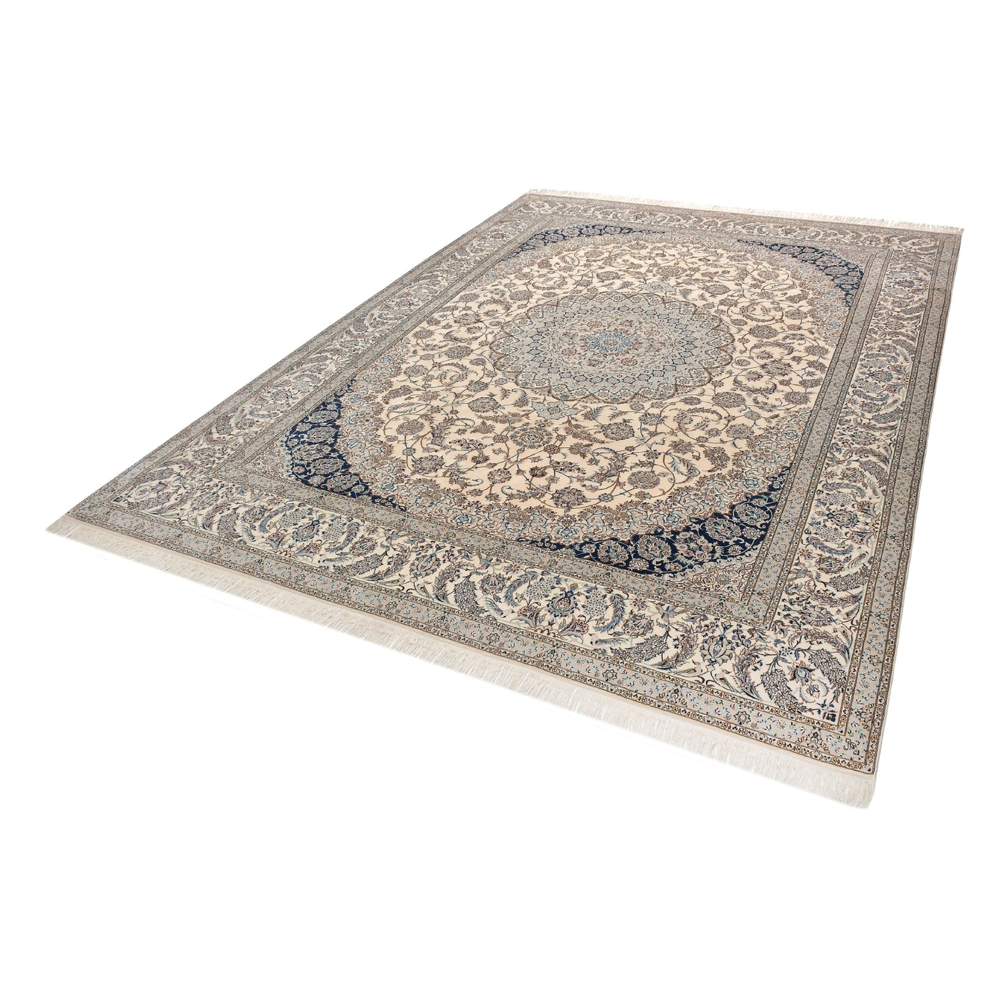 Tappeto Nain extrafine 4 Fili Firmato Mohammadi 367 X 266 cm