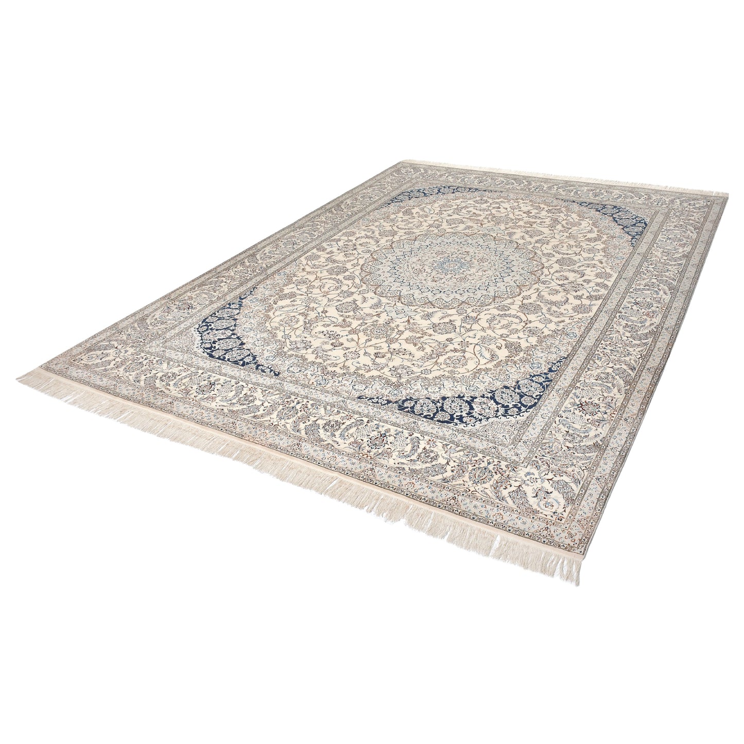 Tappeto Nain extrafine 4 Fili Firmato Mohammadi 367 X 266 cm