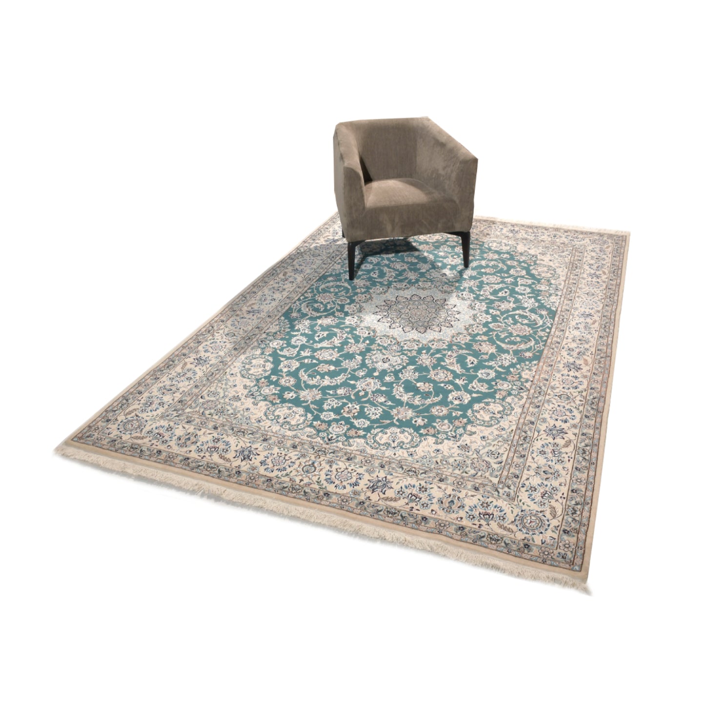 Tappeto Nain fine 9 Fili 304 X 203 cm