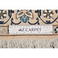 Tappeto Nain 9 Fili 172 X 119 cm
