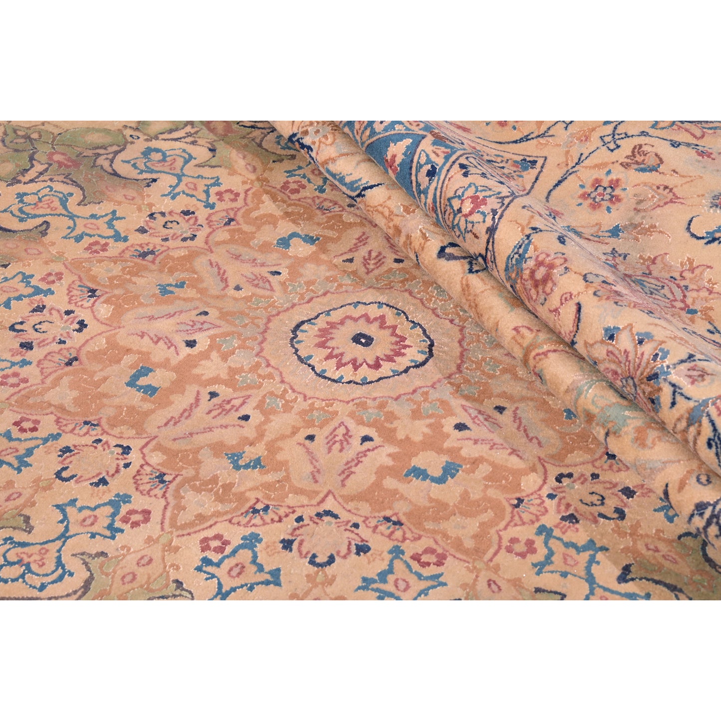 Tappeto Nain 9 Fili Vecchio 428 X 318 cm