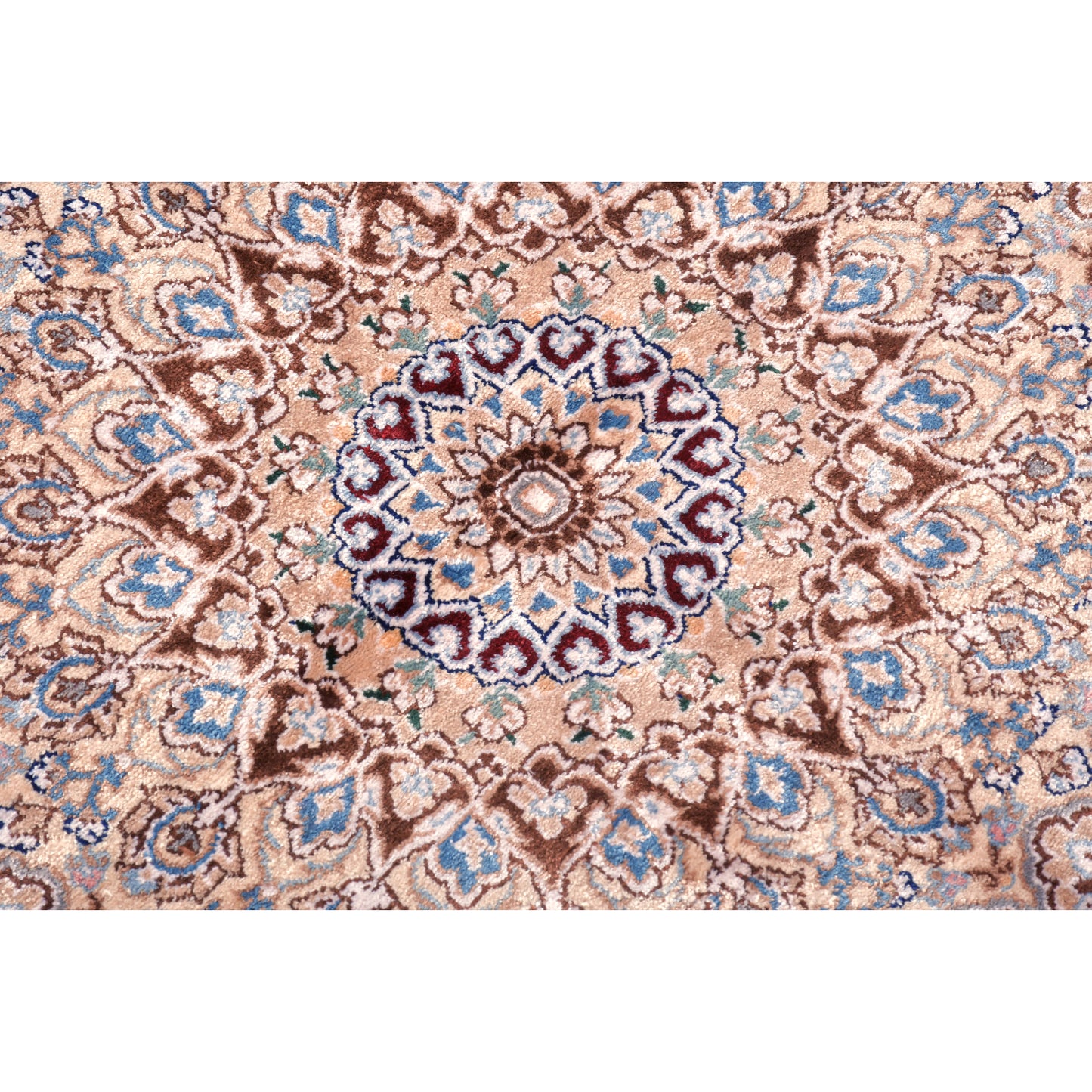 Tappeto Nain extrafine 4 fili seta 167 x 119 cm