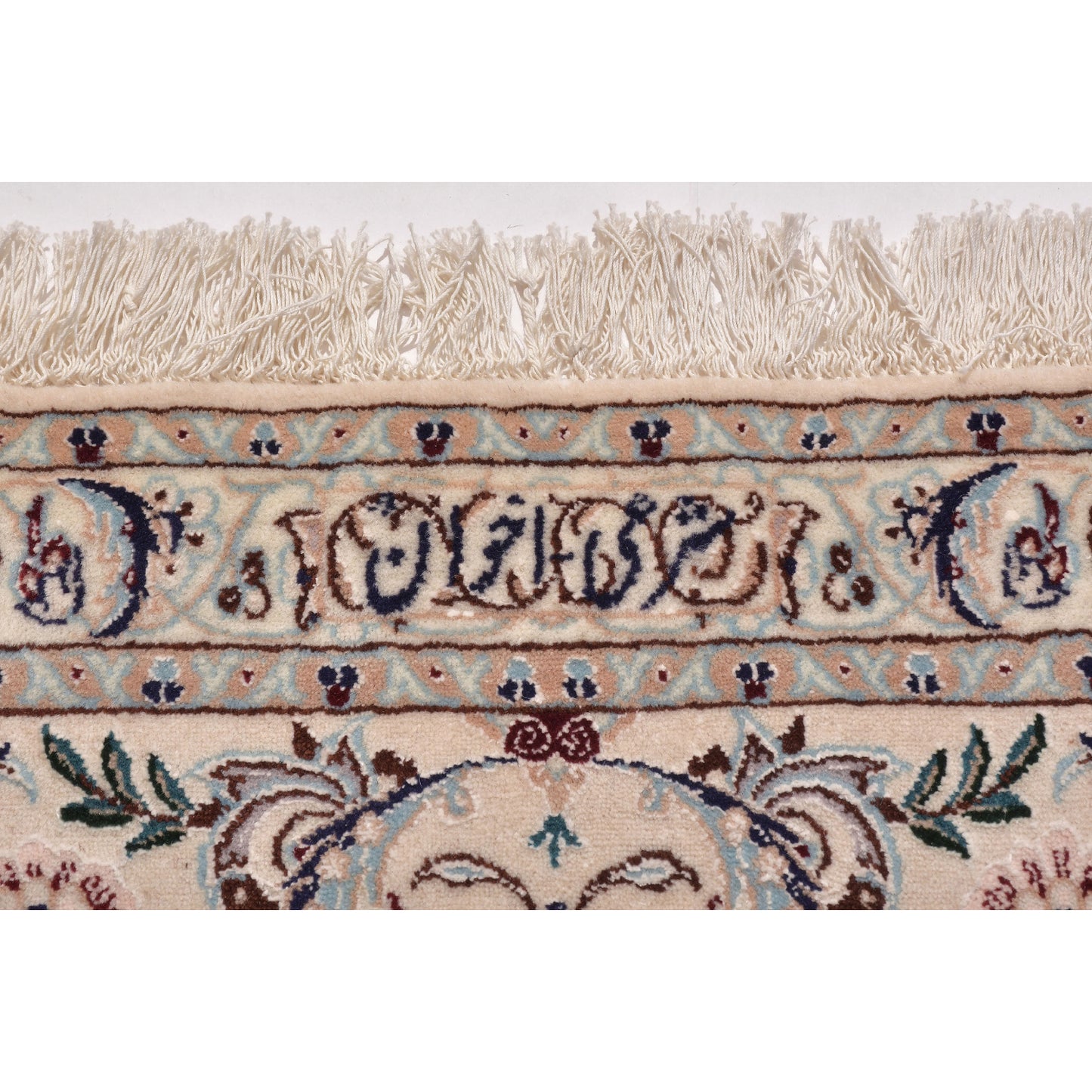 Tappeto Nain extrafine 6 Fili Firmato Akhavan 205 x 202 cm