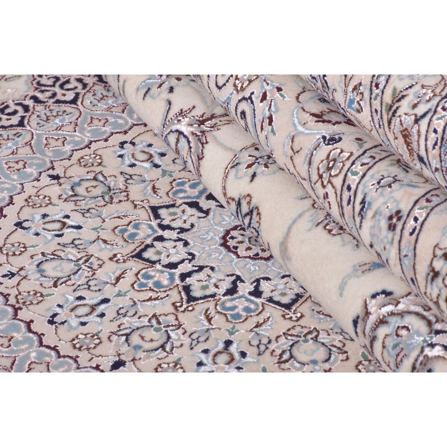 Tappeto Nain 6 Fili Firmato Habibian 302 x 202 cm