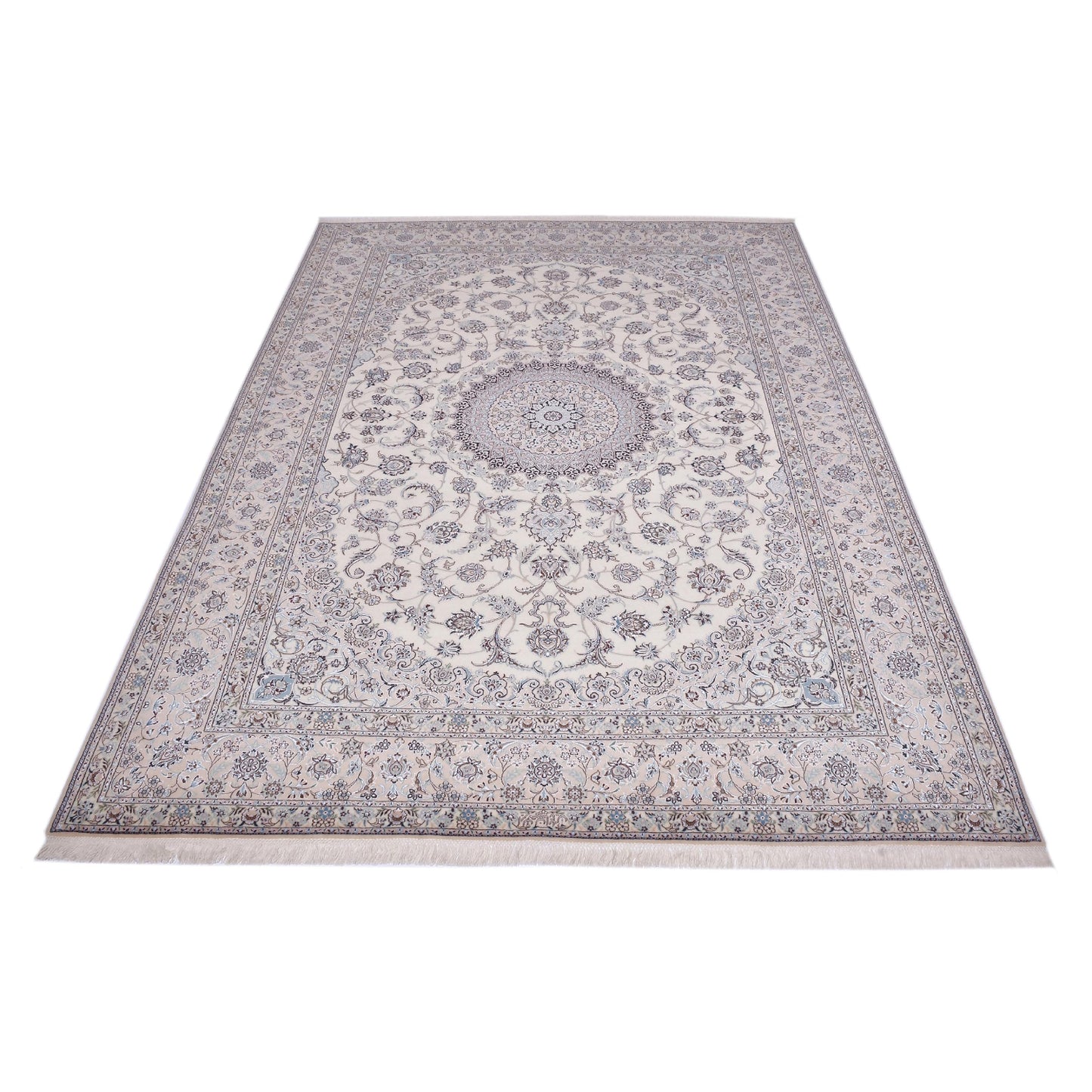 Tappeto Nain 6 Fili Firmato Habibian 302 x 202 cm