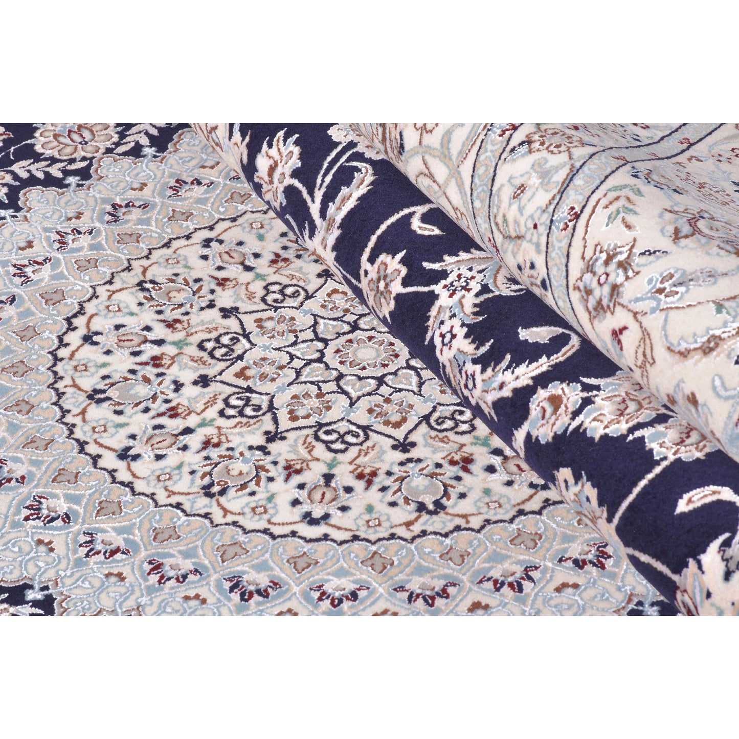 Tappeto Nain 6 Fili Firmato Habibian 311 x 208 cm