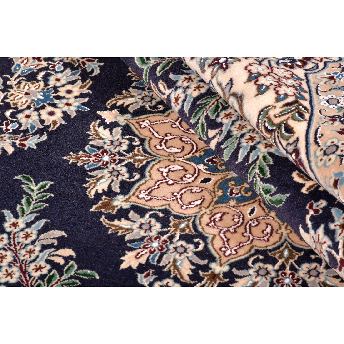 Tappeto Nain fine 9 Fili 205 X 133 cm