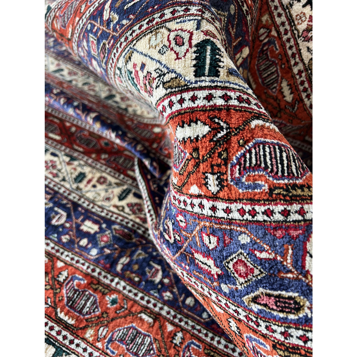 Tappeto Qum Seta 196 X 140 cm