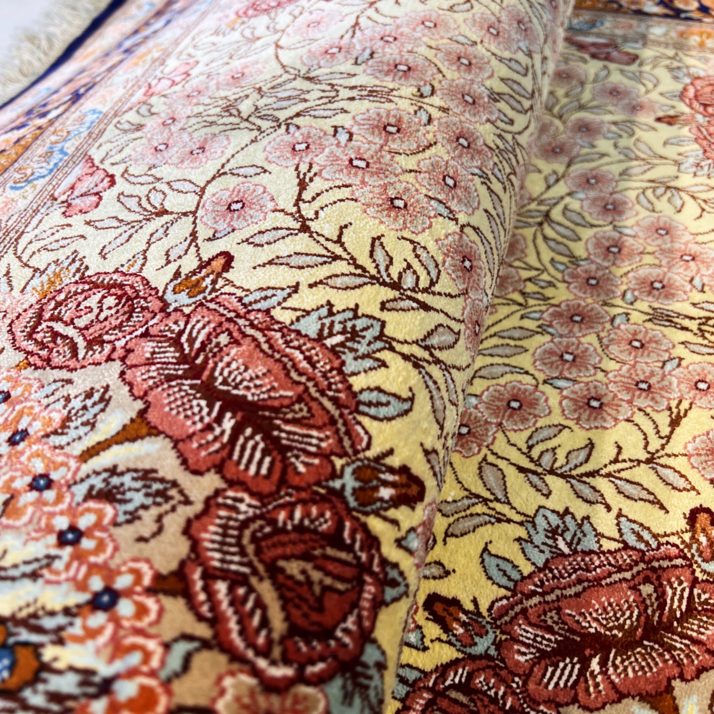 Tappeto Qum Seta 123 x 79 cm
