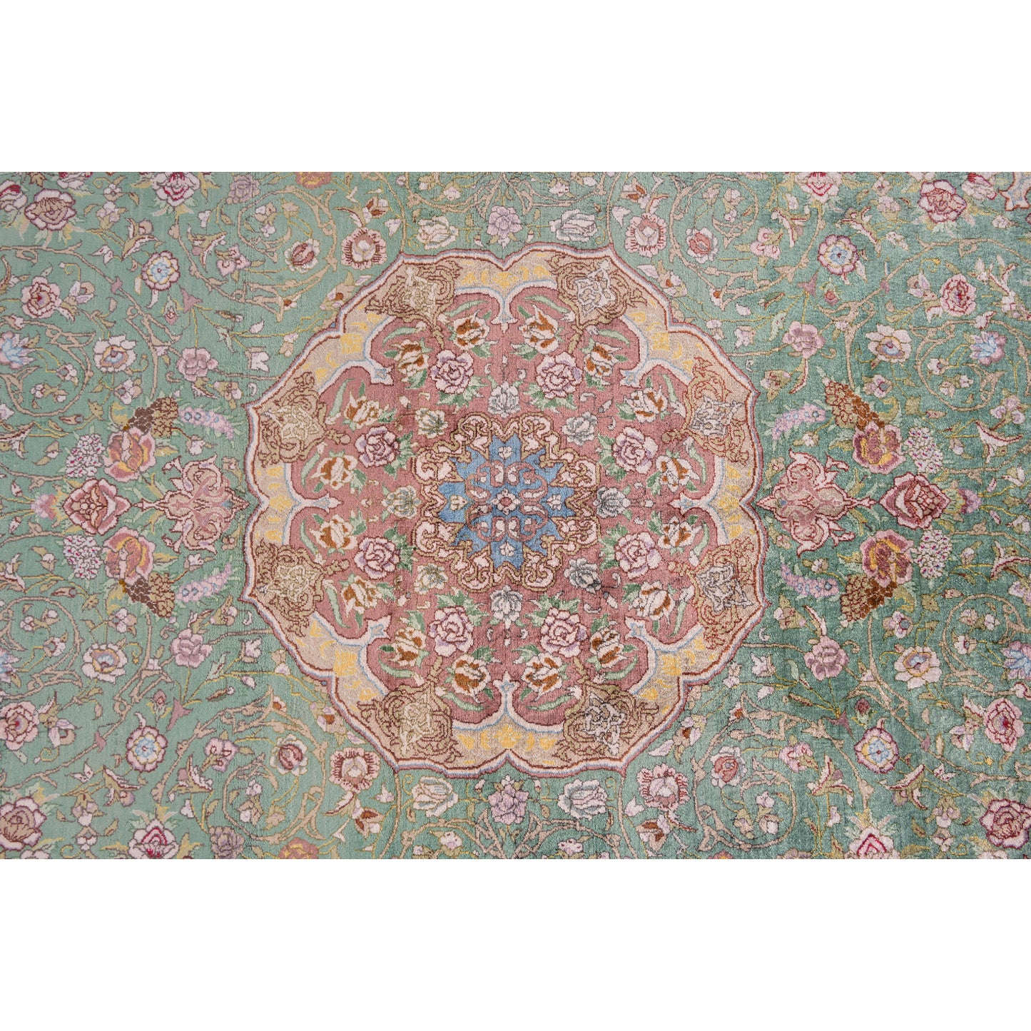 Tappeto Qum Seta 190 X 130 CM Patina