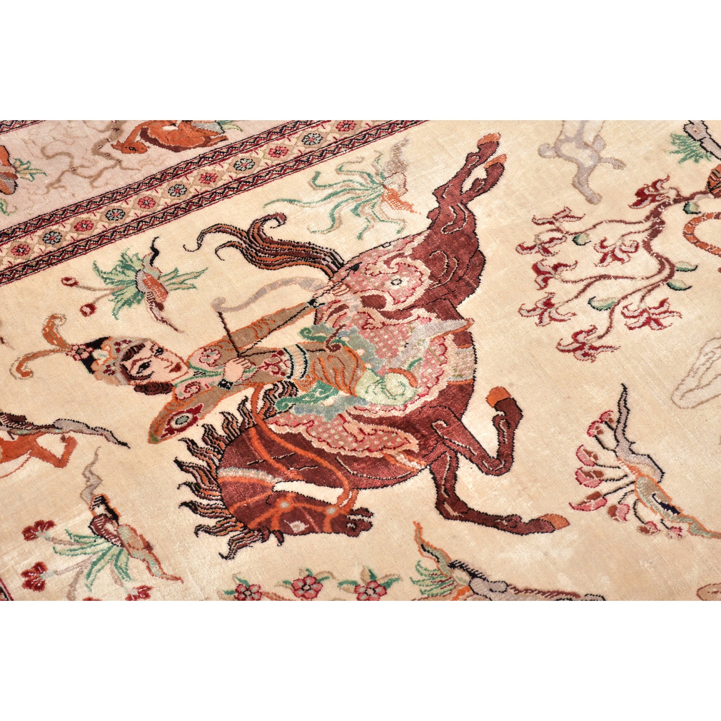 Tappeto Qum Seta 211 X 136 cm