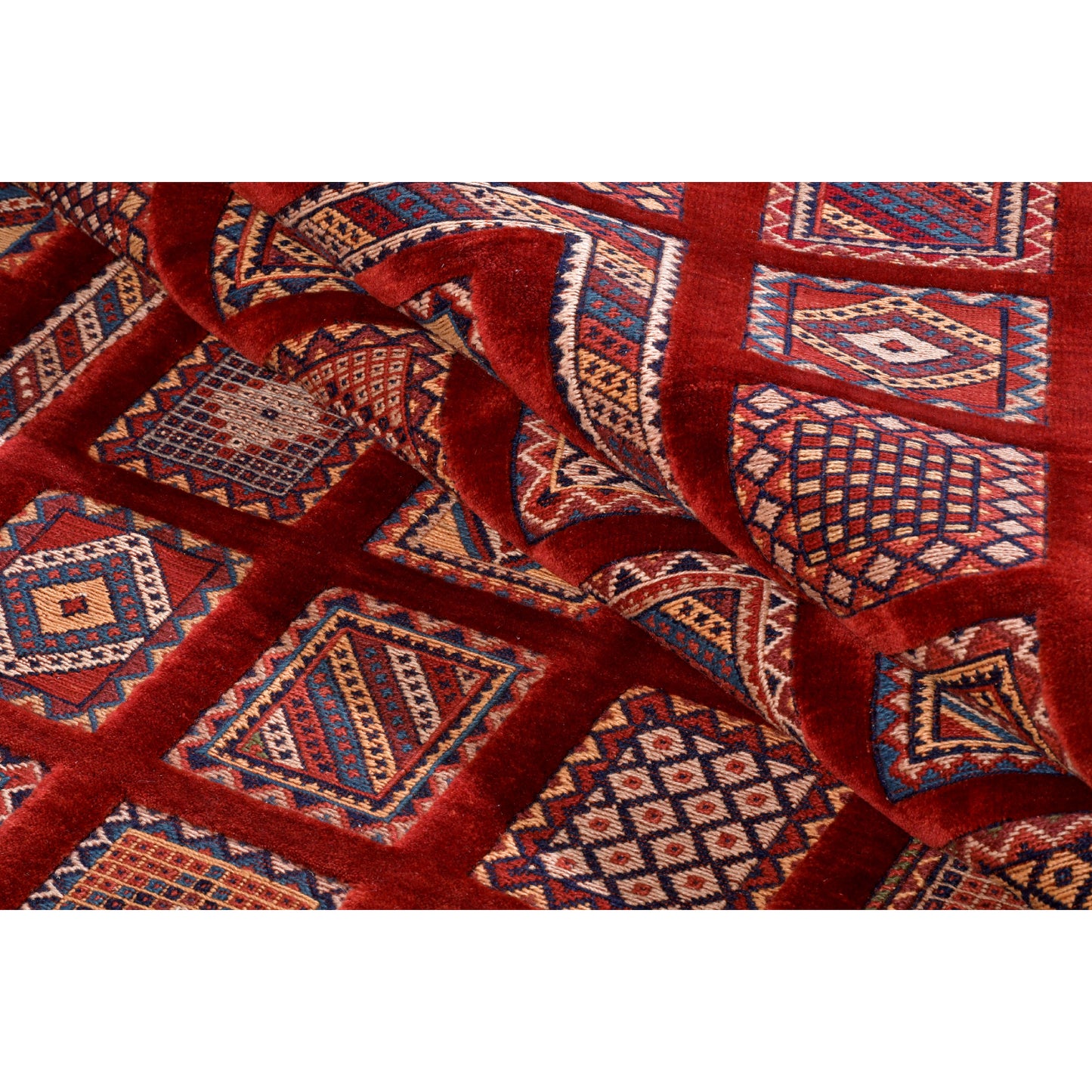 Tappeto Sirjan Rilievo 223 X 168 cm