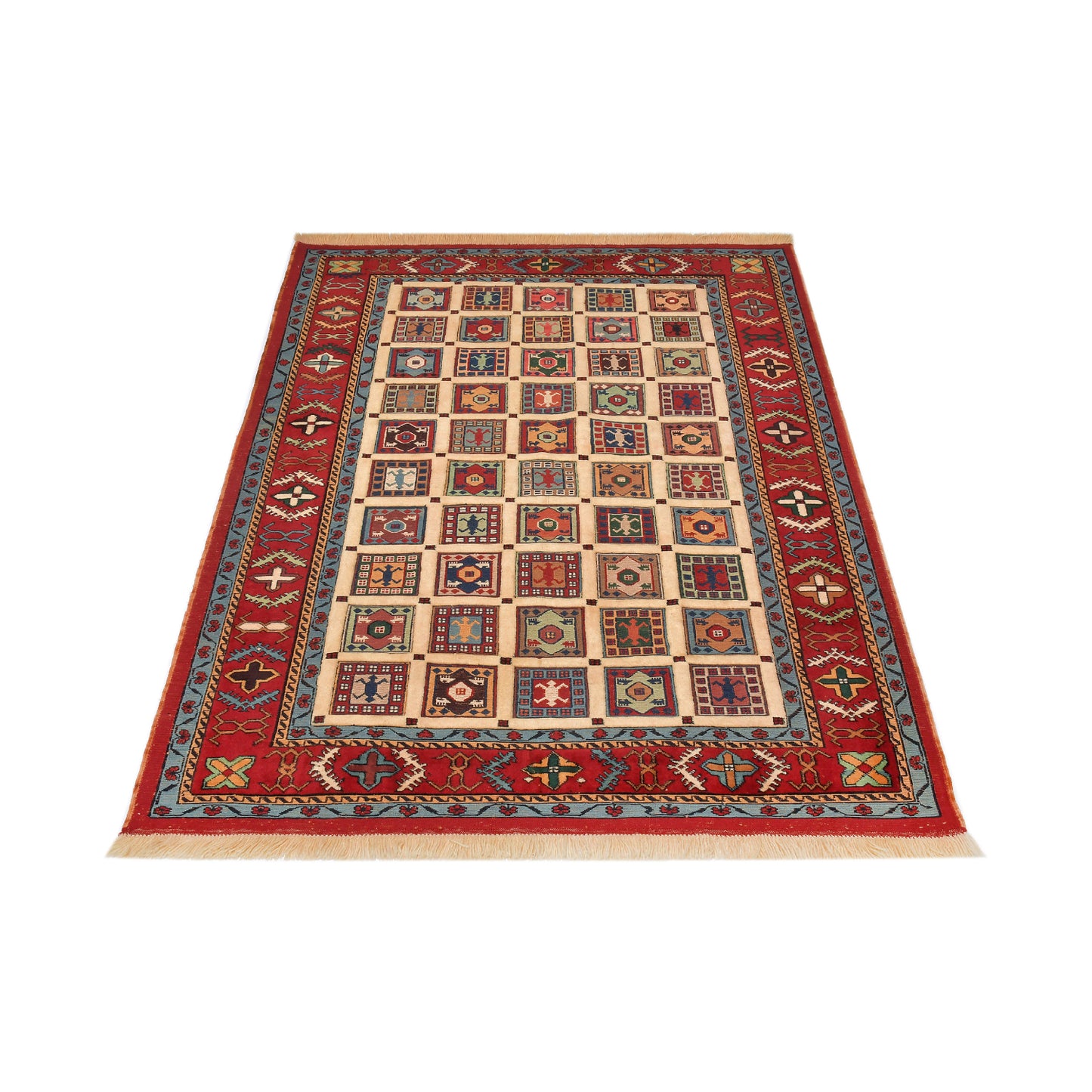 Tappeto Sirjan Rilievo 198 X 136 cm