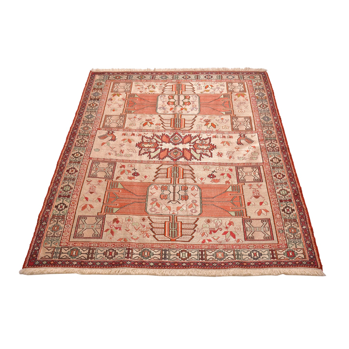 Kilim Sumak Seta 193 x 133 cm