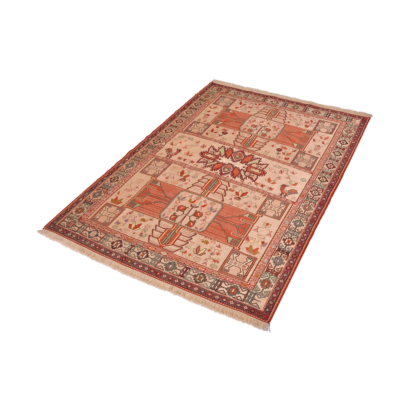 Kilim Sumak Seta 193 x 133 cm