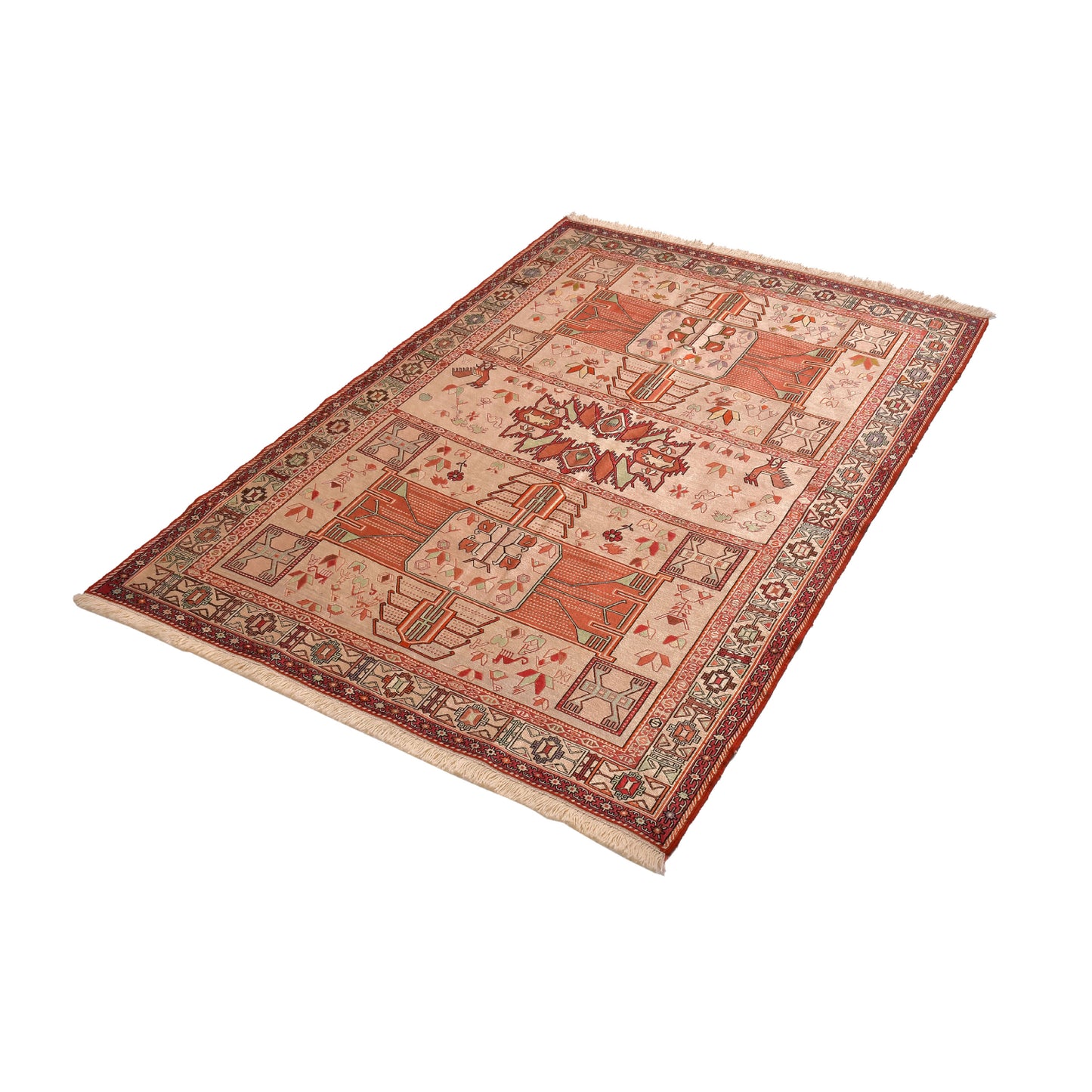 Kilim Sumak Seta 193 x 133 cm
