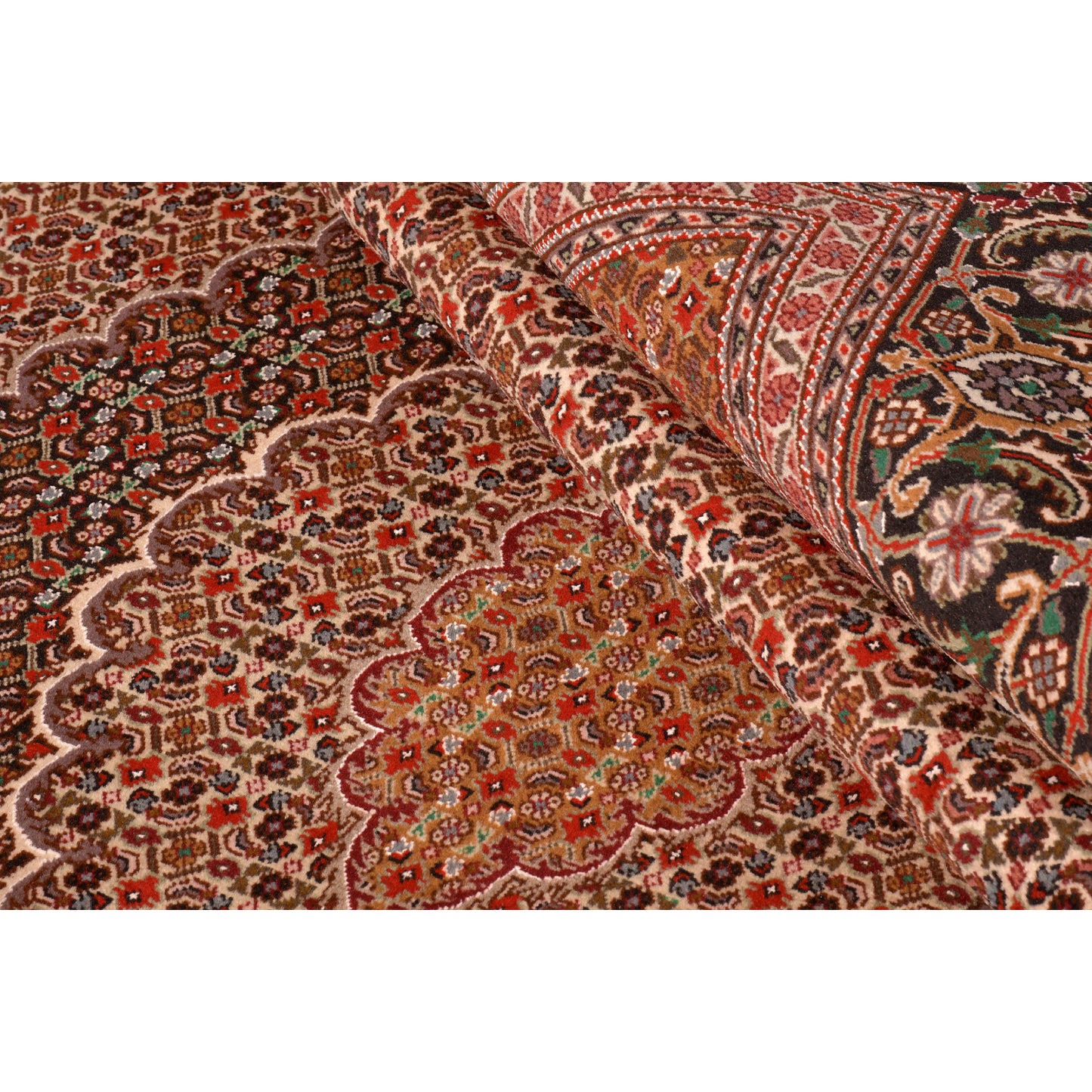 Tappeto Tabriz 40 Raj  Disegno Mahi 347 x 250 cm