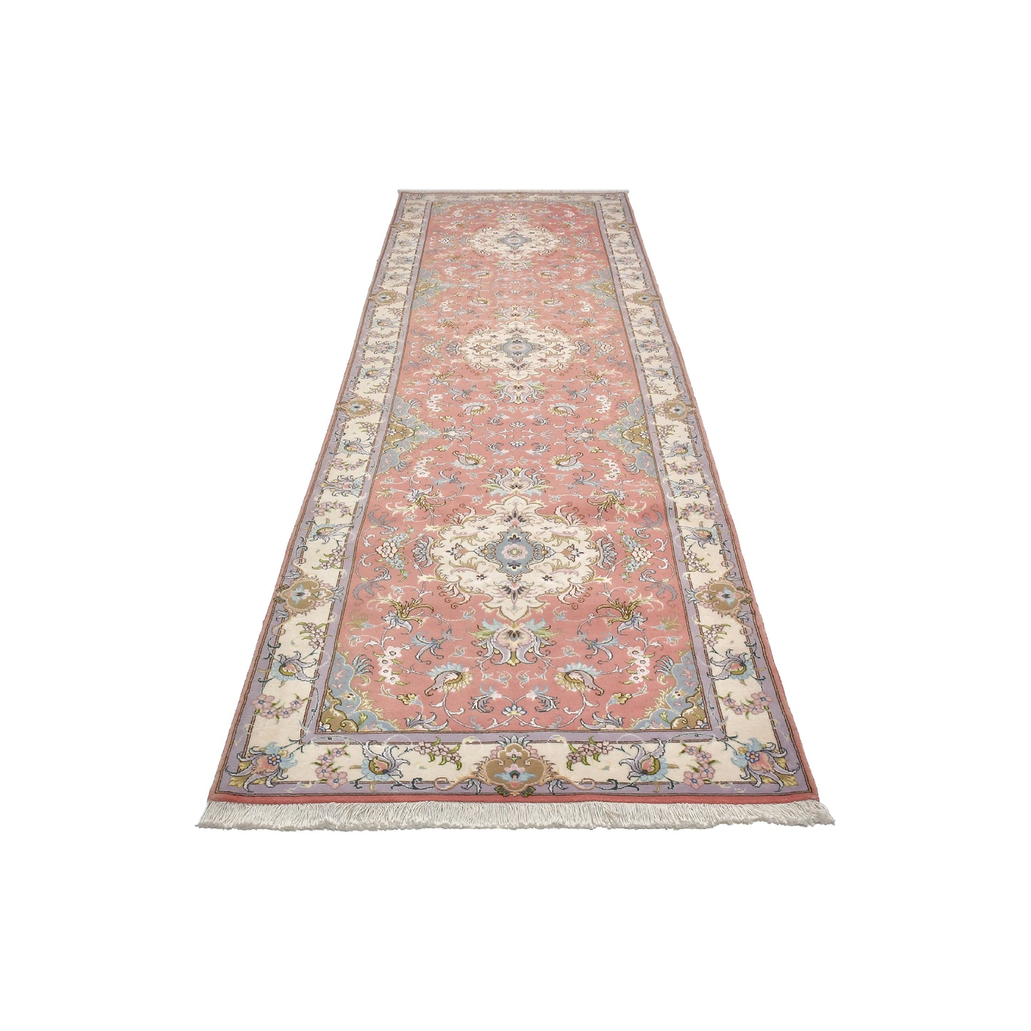 Tappeto Tabriz 50 Raj 347 X 91 cm