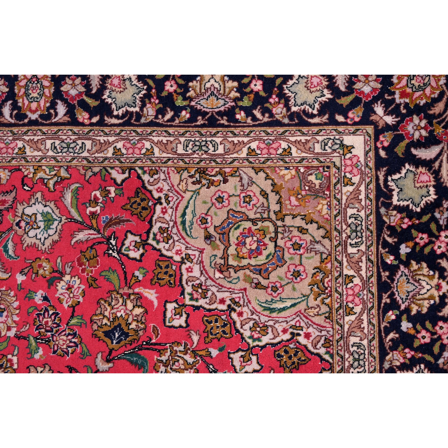 Tappeto Tabriz 50 Raj 206 X 153 CM Patina