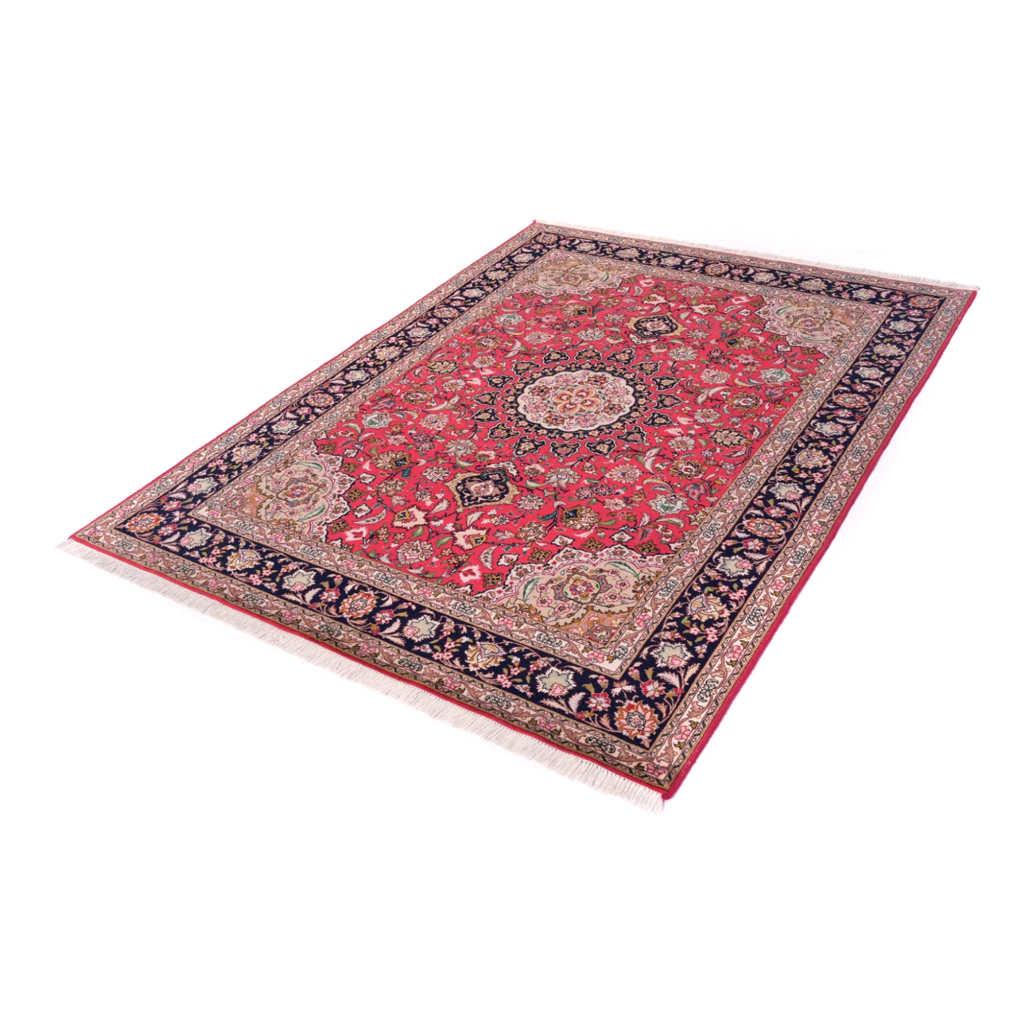 Tappeto Tabriz 50 Raj 206 X 153 CM Patina