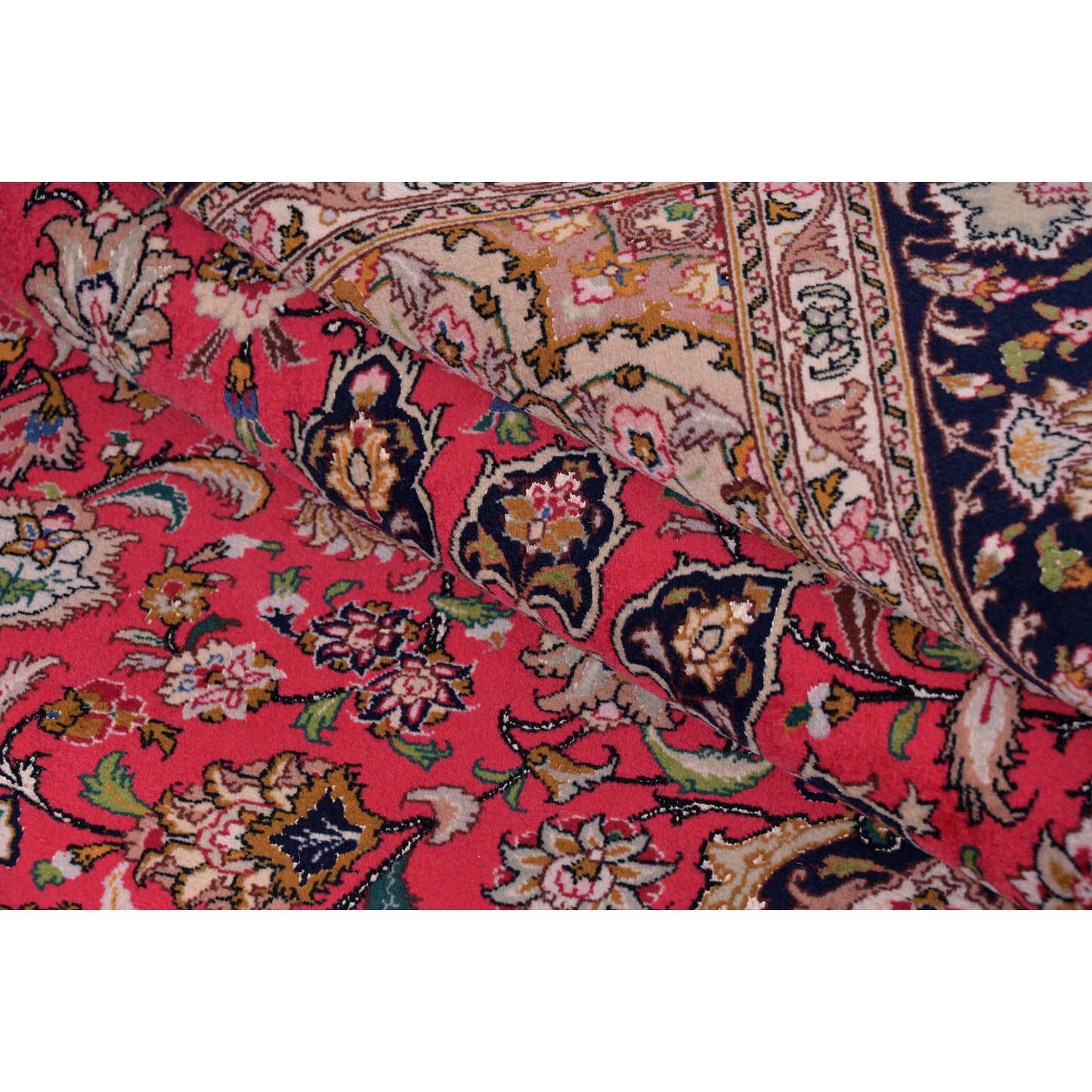 Tappeto Tabriz 50 Raj 206 X 153 CM Patina