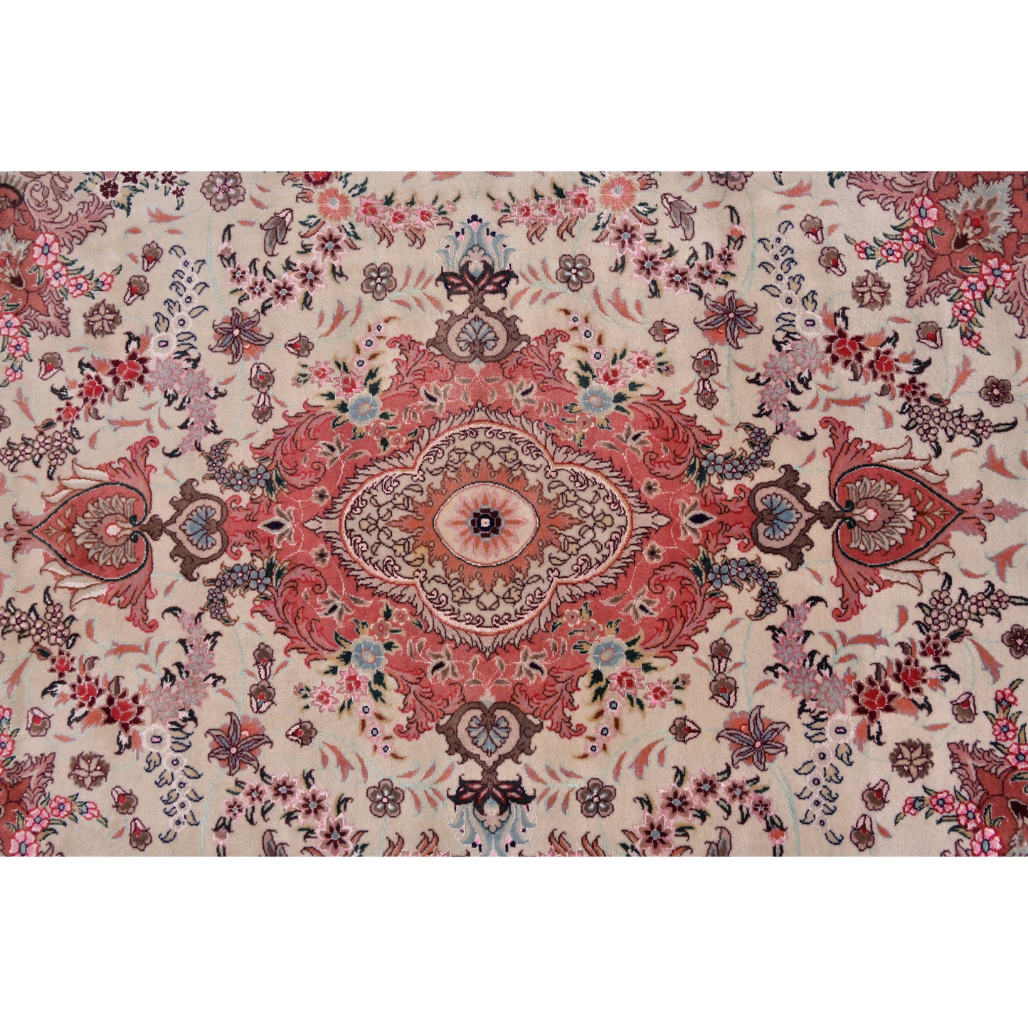 Tappeto Tabriz 50 Raj 196 X 148 CM Patina
